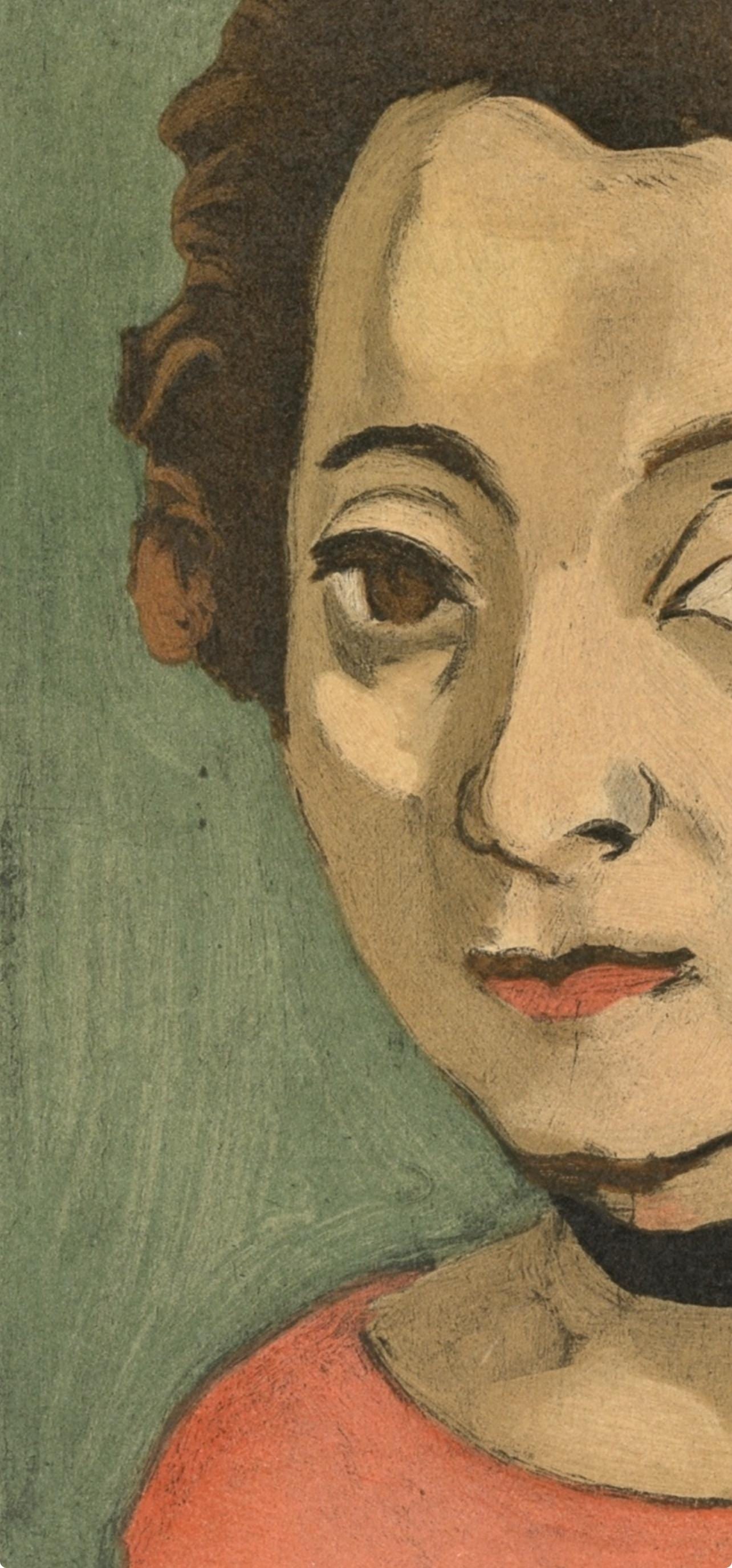 Lithograph - Henri Matisse - Margueritte Matisse - Portraits par Henri Matisse - 3