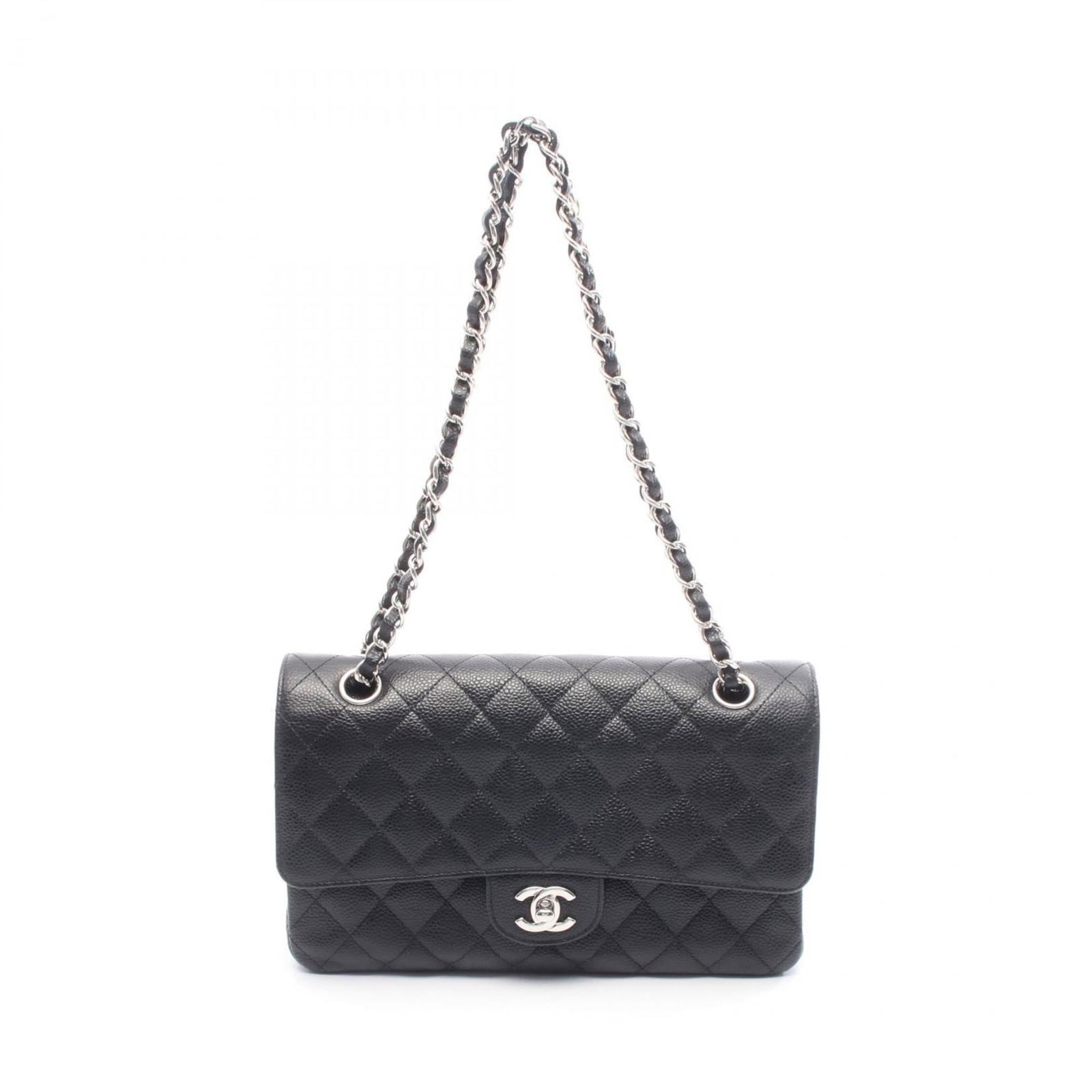 Leather Chanel Shoulder Bag: Leather Chanel Shoulder Bag This listing features Leather Chanel Shoulder Bag. Item specifics are provided below. Item Specifics: Brand: Chanel Type: Shoulder Bag Material: Leather Color: Black