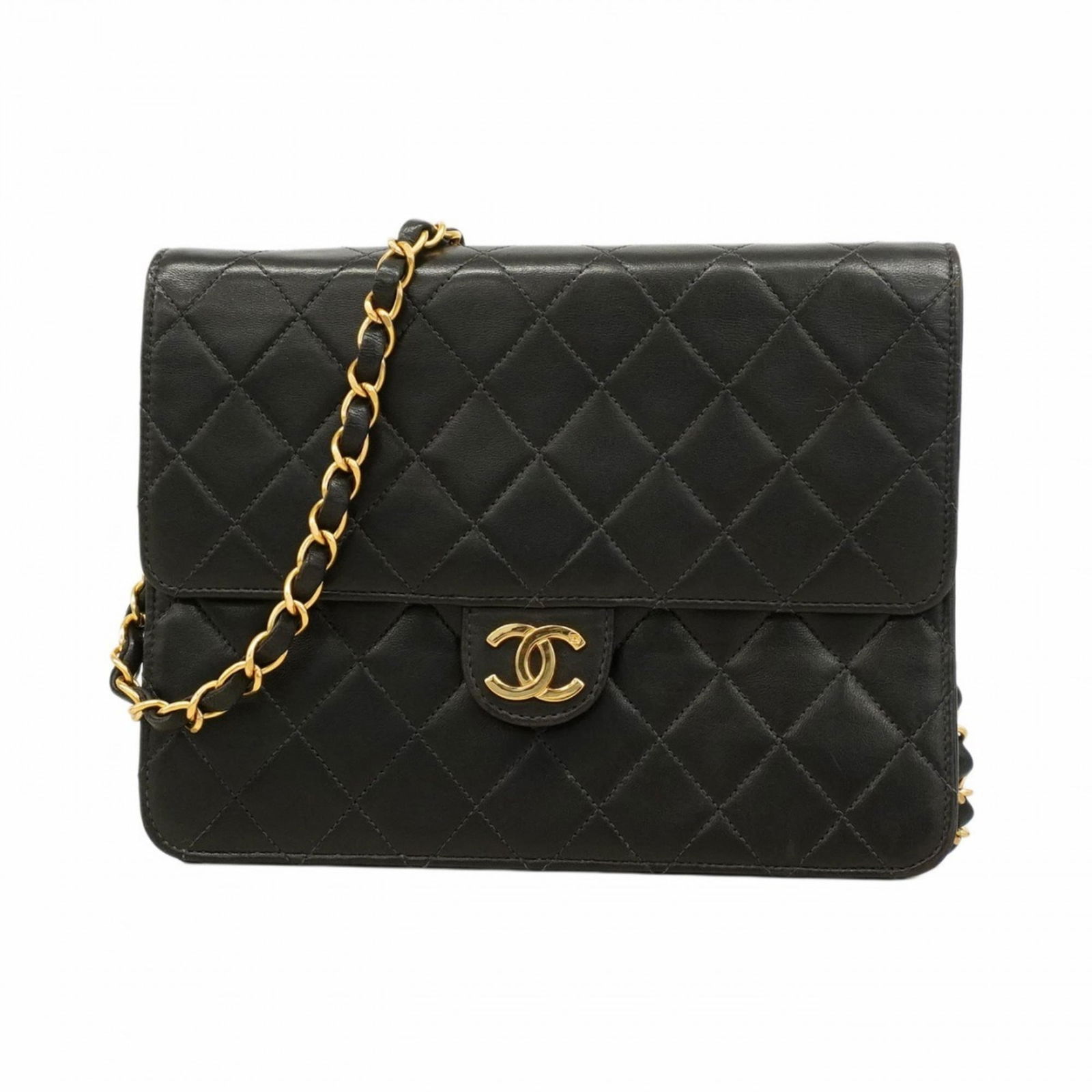 Leather Chanel Shoulder Bag (1 of 12)