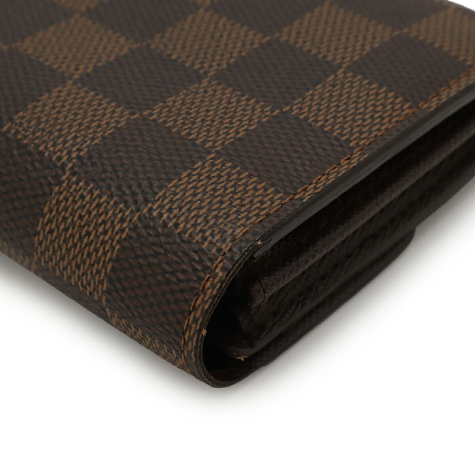 Damier Canvas - Louis Vuitton Long Wallet (Bi-Fold) Pvc - Coated Canvas - 4