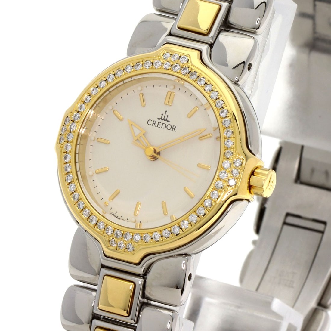 SSxK18YG SEIKO CREDOR DiamondBezel Watches GSAB004 Stainless Steel/ - 3