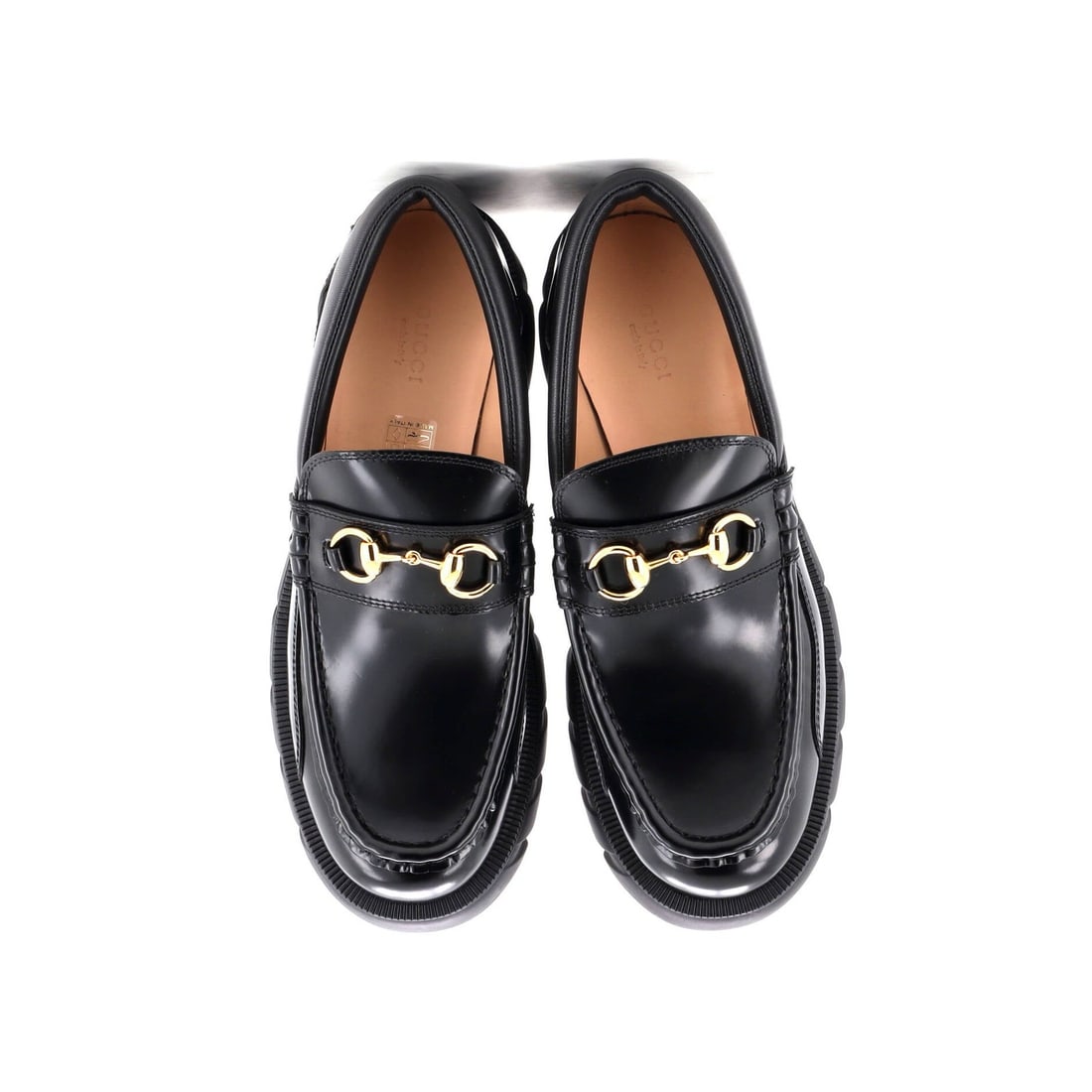Leather Gucci Women's Romance Horsebit Loafers - 2
