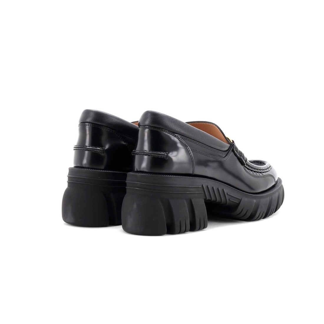 Leather Gucci Women's Romance Horsebit Loafers - 3