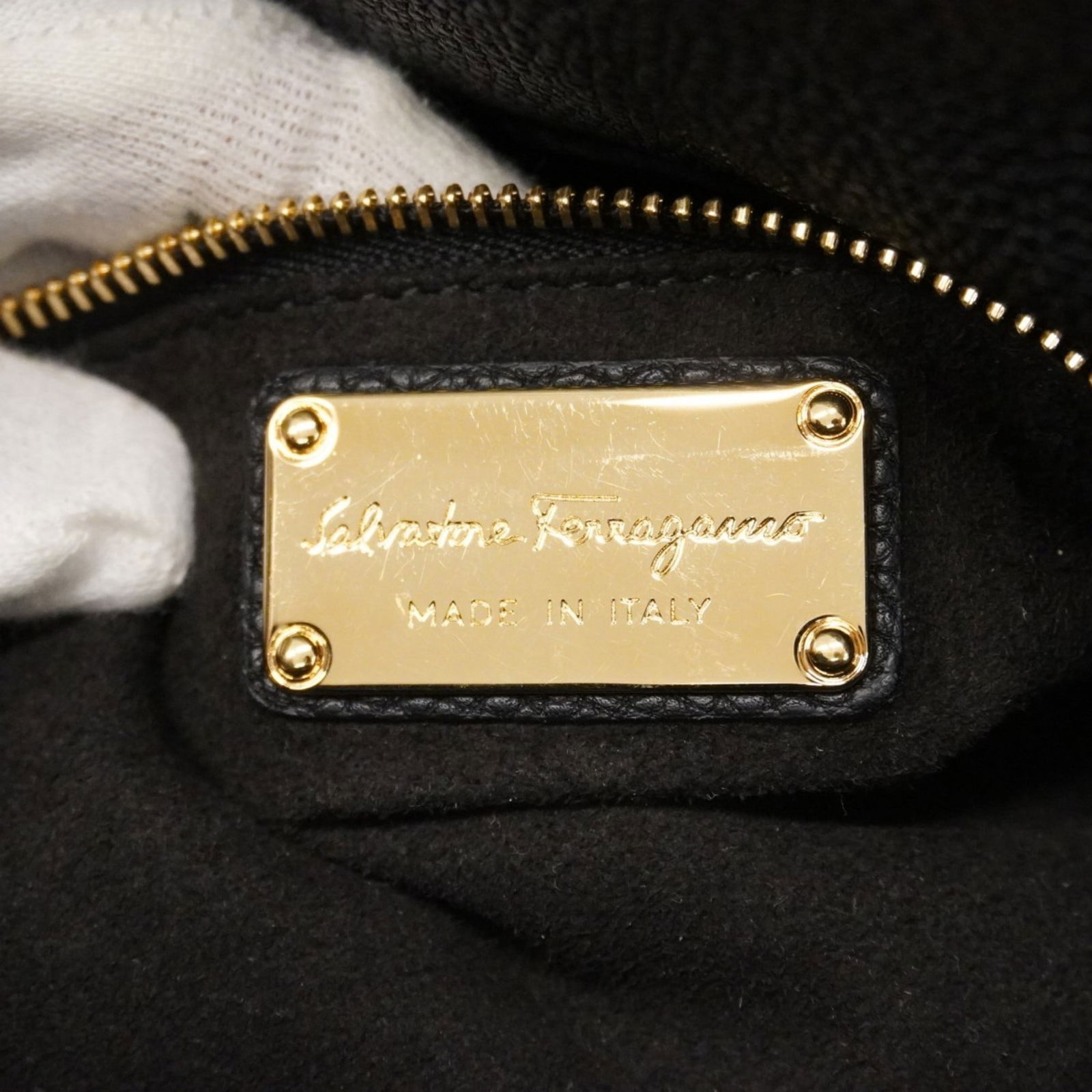 Leather Salvatore Ferragamo Tote Bag - 5