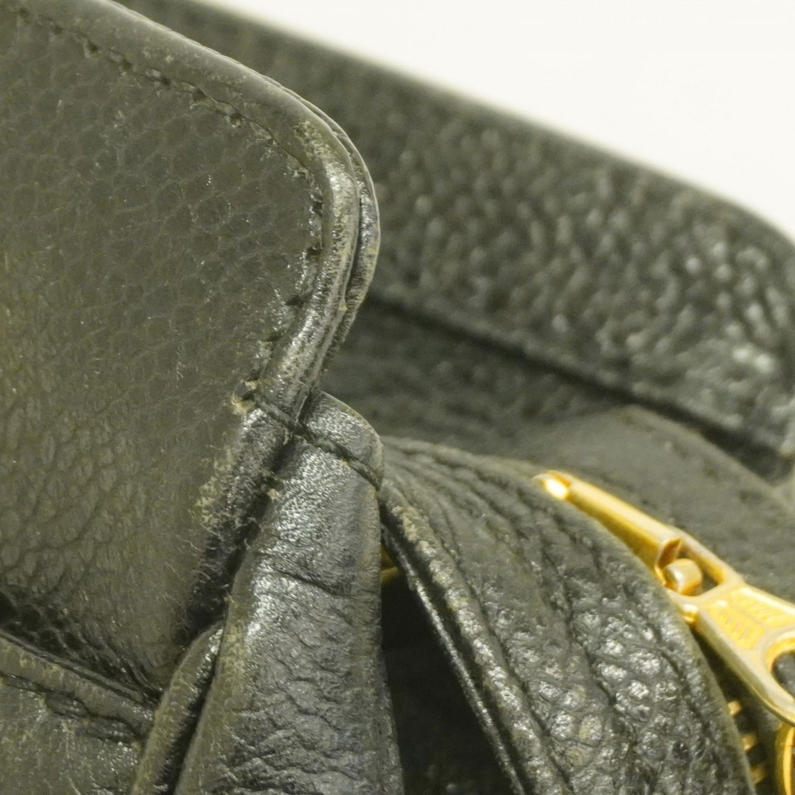 Calfskin Chanel Shoulder Bag Grained - 12