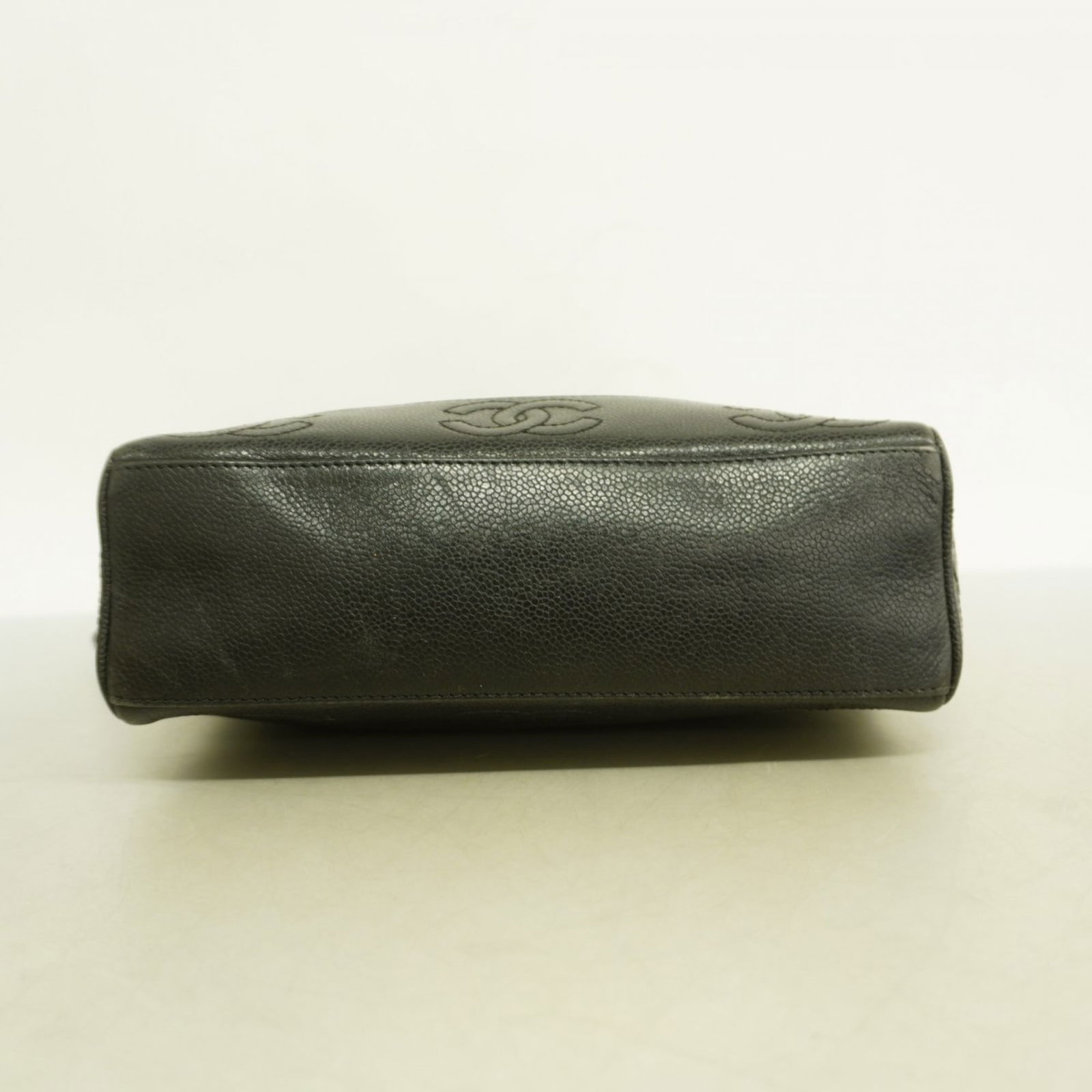 Calfskin Chanel Shoulder Bag Grained - 3