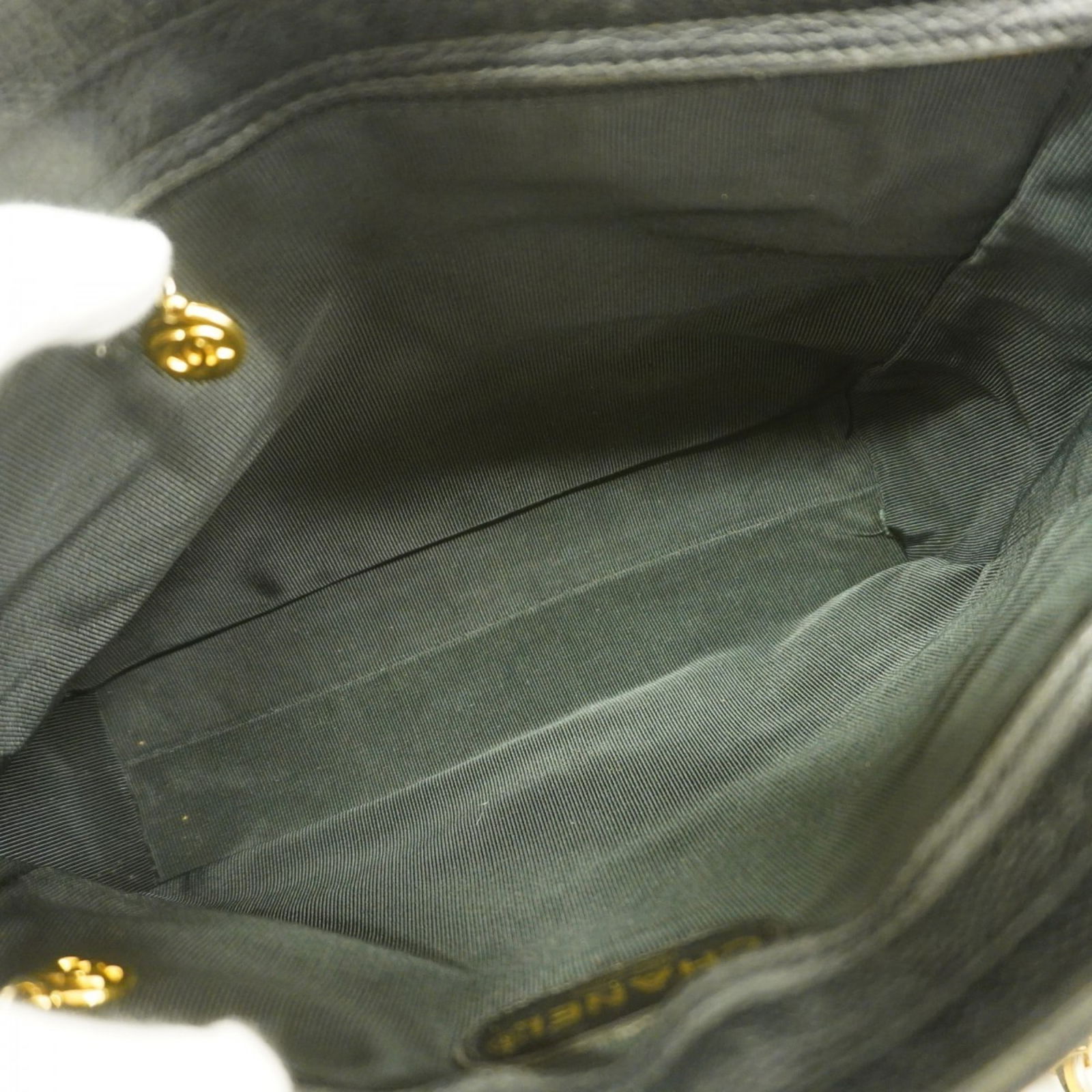 Calfskin Chanel Shoulder Bag Grained - 4