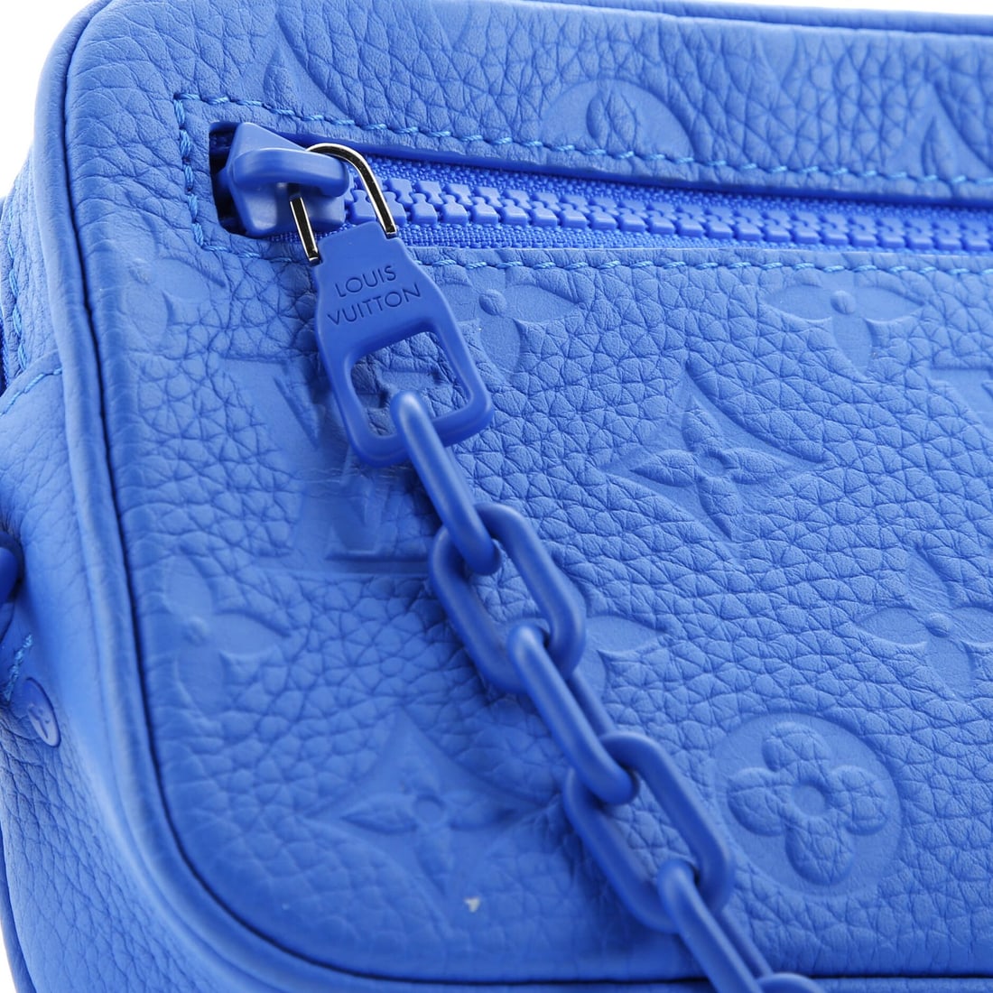 Leather Louis Vuitton Solar Ray Pochette Volga Monogram Taurillon - 7