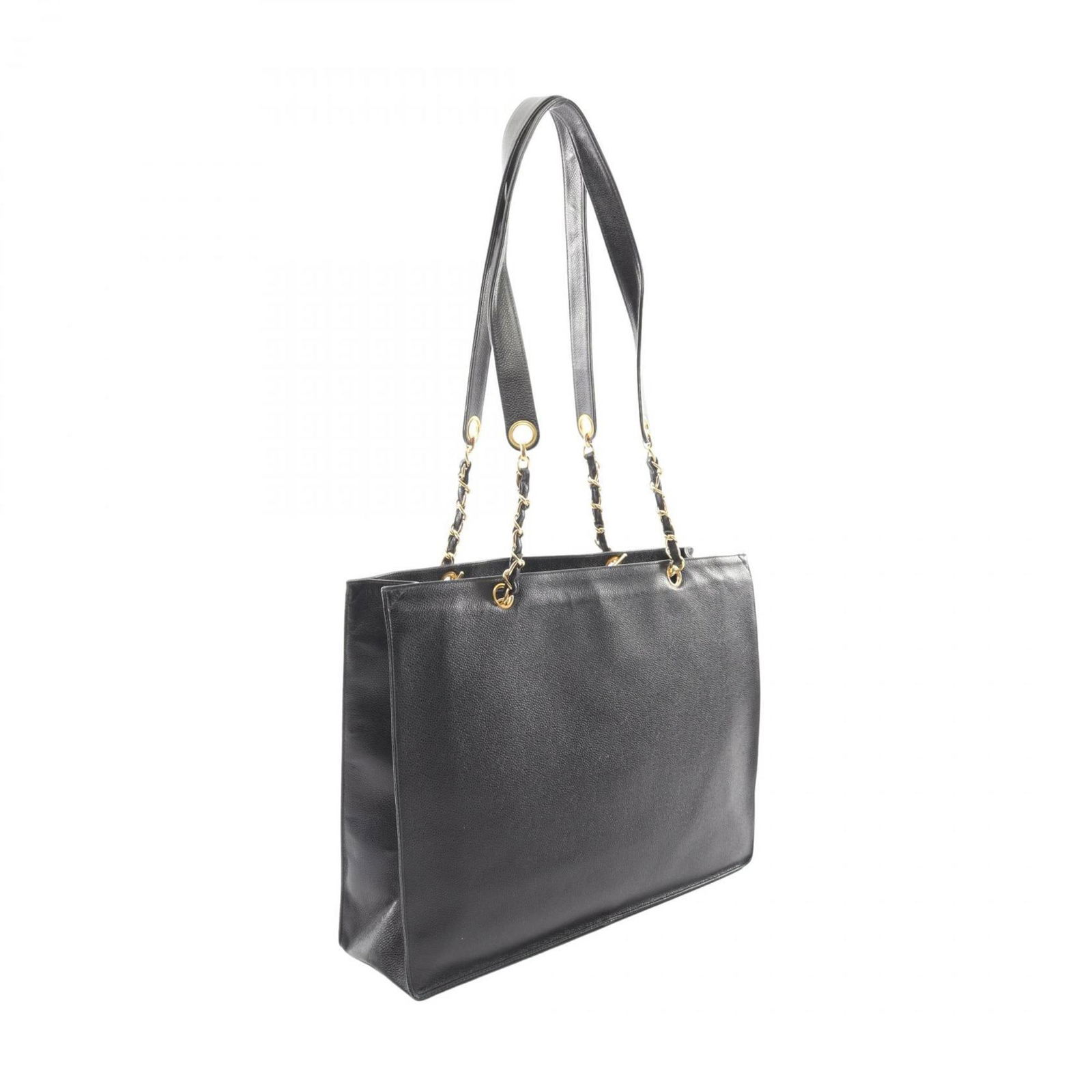 Leather Chanel Tote Bag - 2