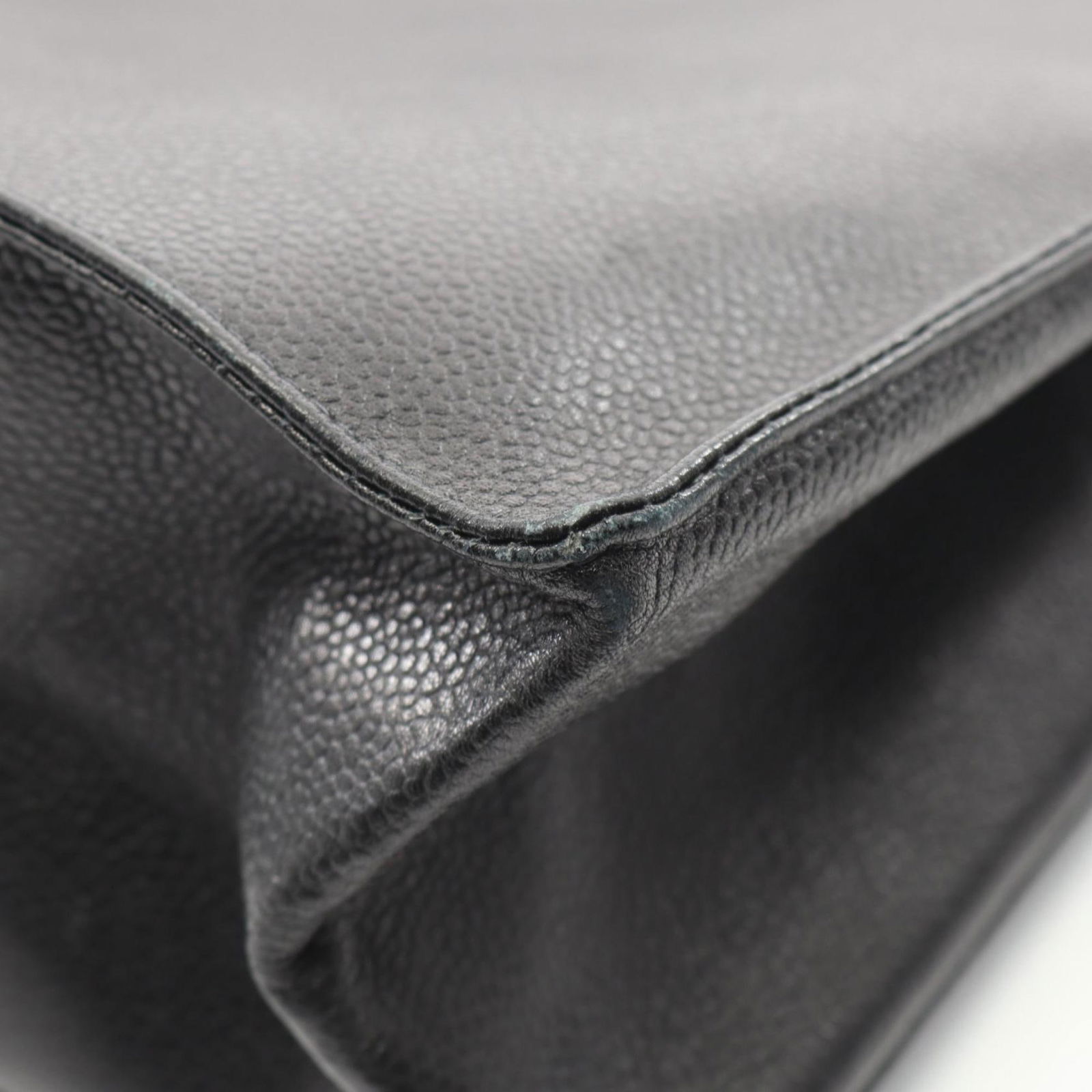 Leather Chanel Tote Bag - 7