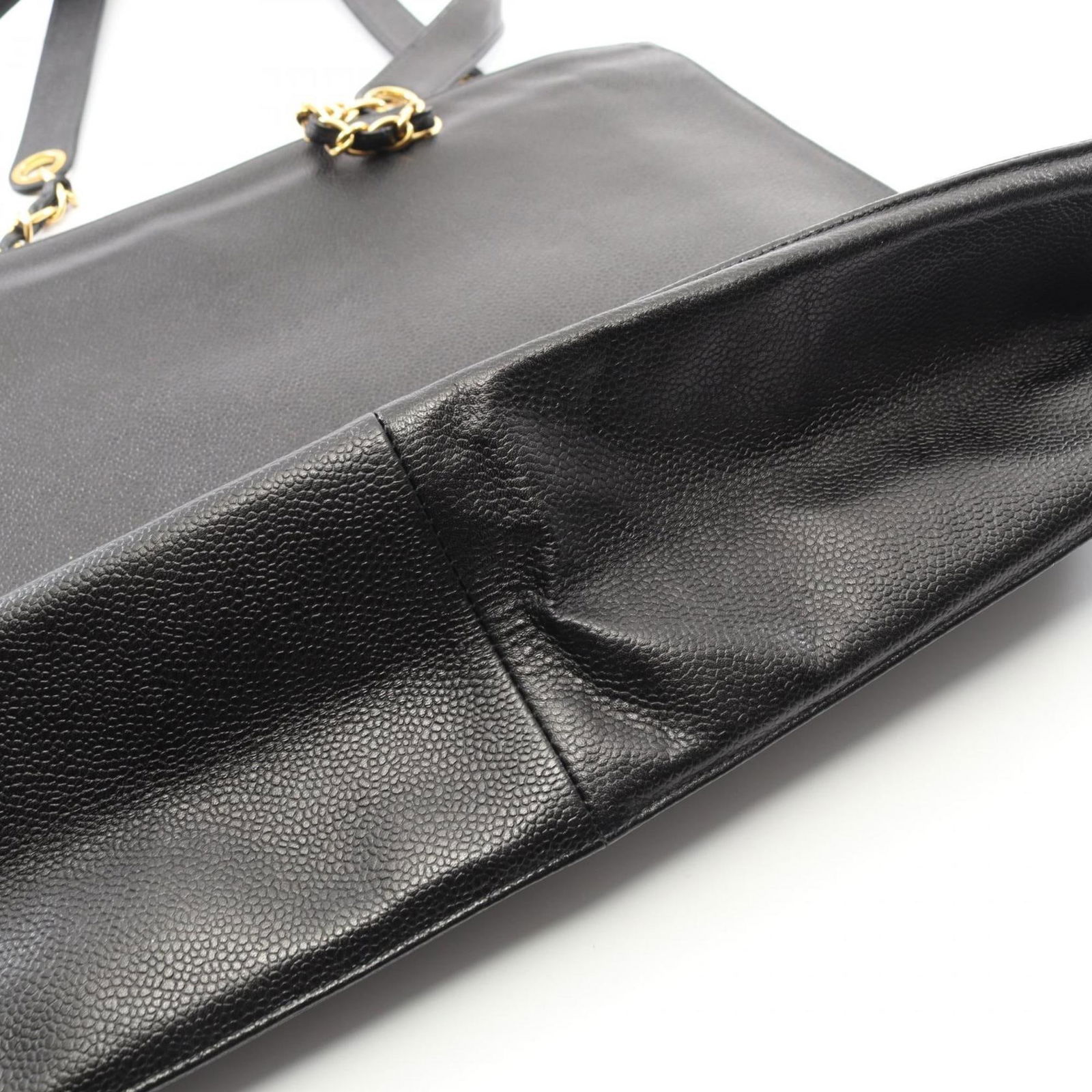 Leather Chanel Tote Bag - 9