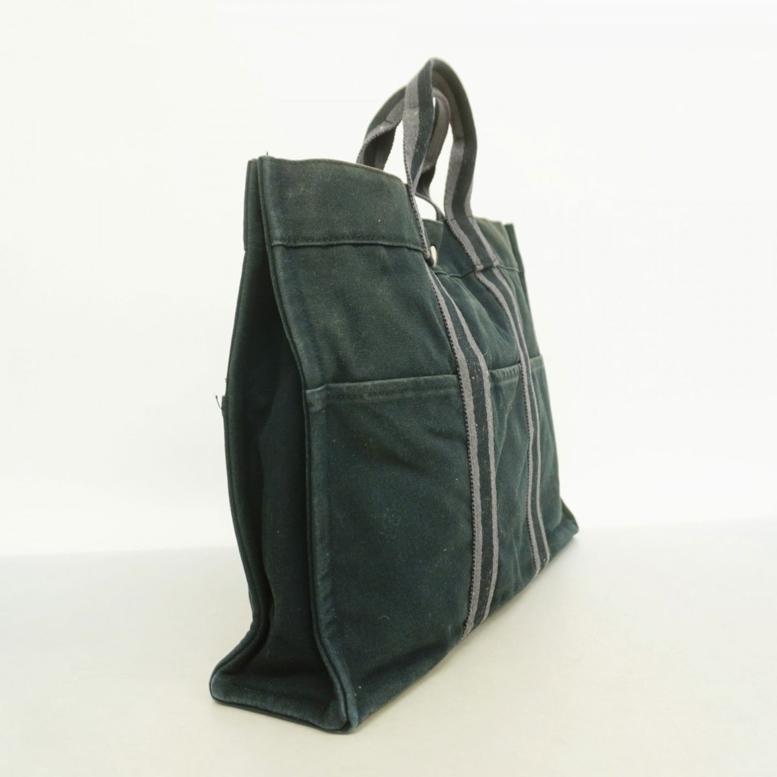 Canvas Hermes Tote Bag - 2