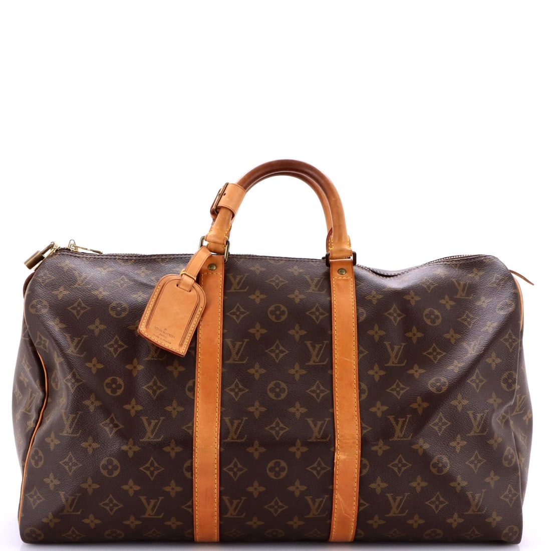 50 Louis Vuitton Keepall Bandouliere Bag Monogram Canvas (1 of 8)