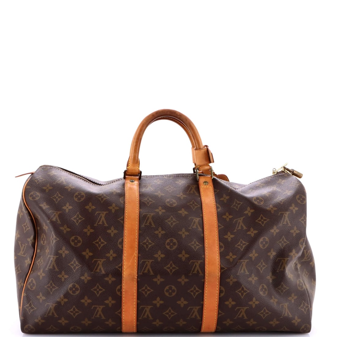 50 Louis Vuitton Keepall Bandouliere Bag Monogram Canvas - 3