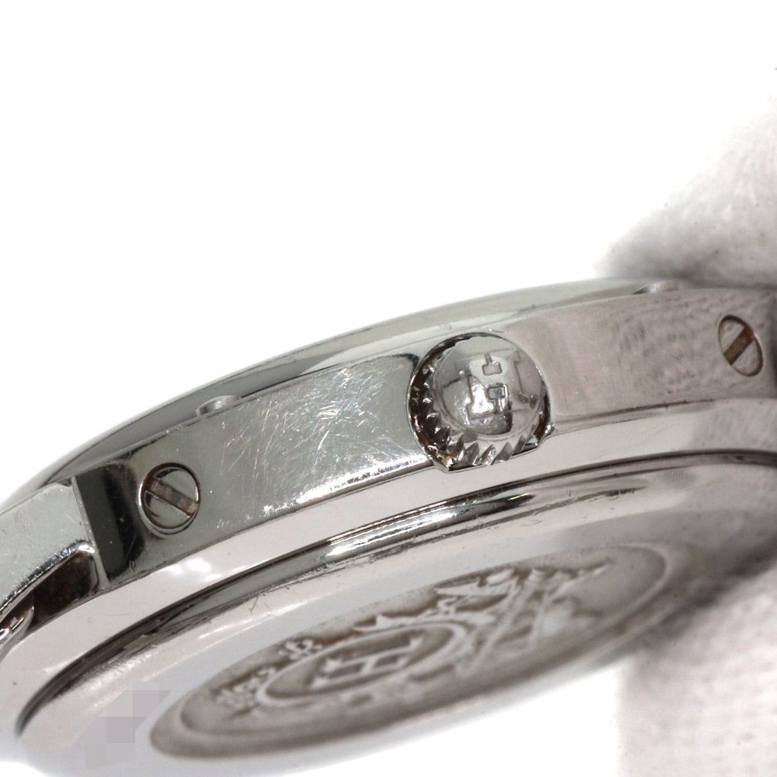 Steel HERMES Clipper Watches CL4.210 Stainless Steel/ Stainless - 10