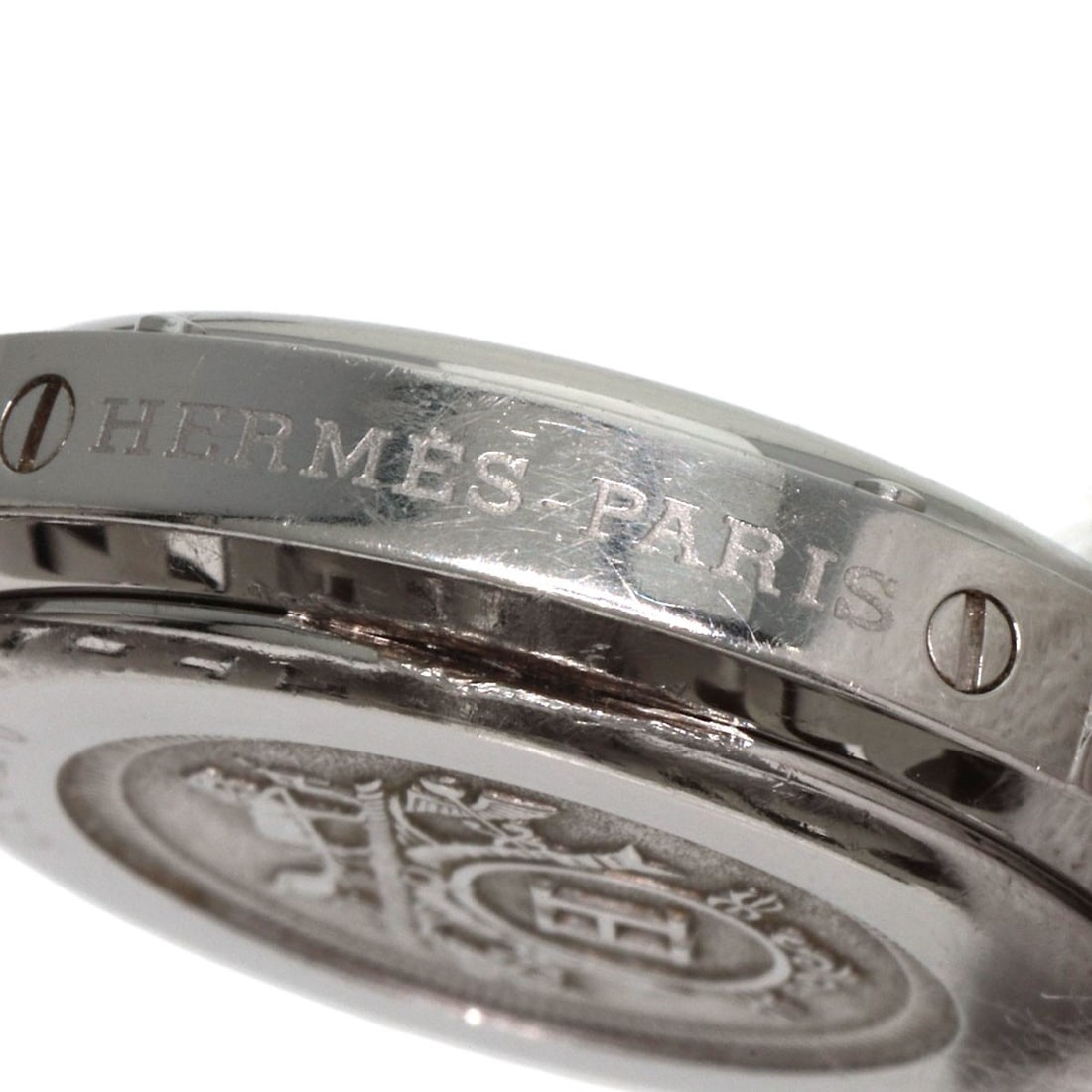 Steel HERMES Clipper Watches CL4.210 Stainless Steel/ Stainless - 13