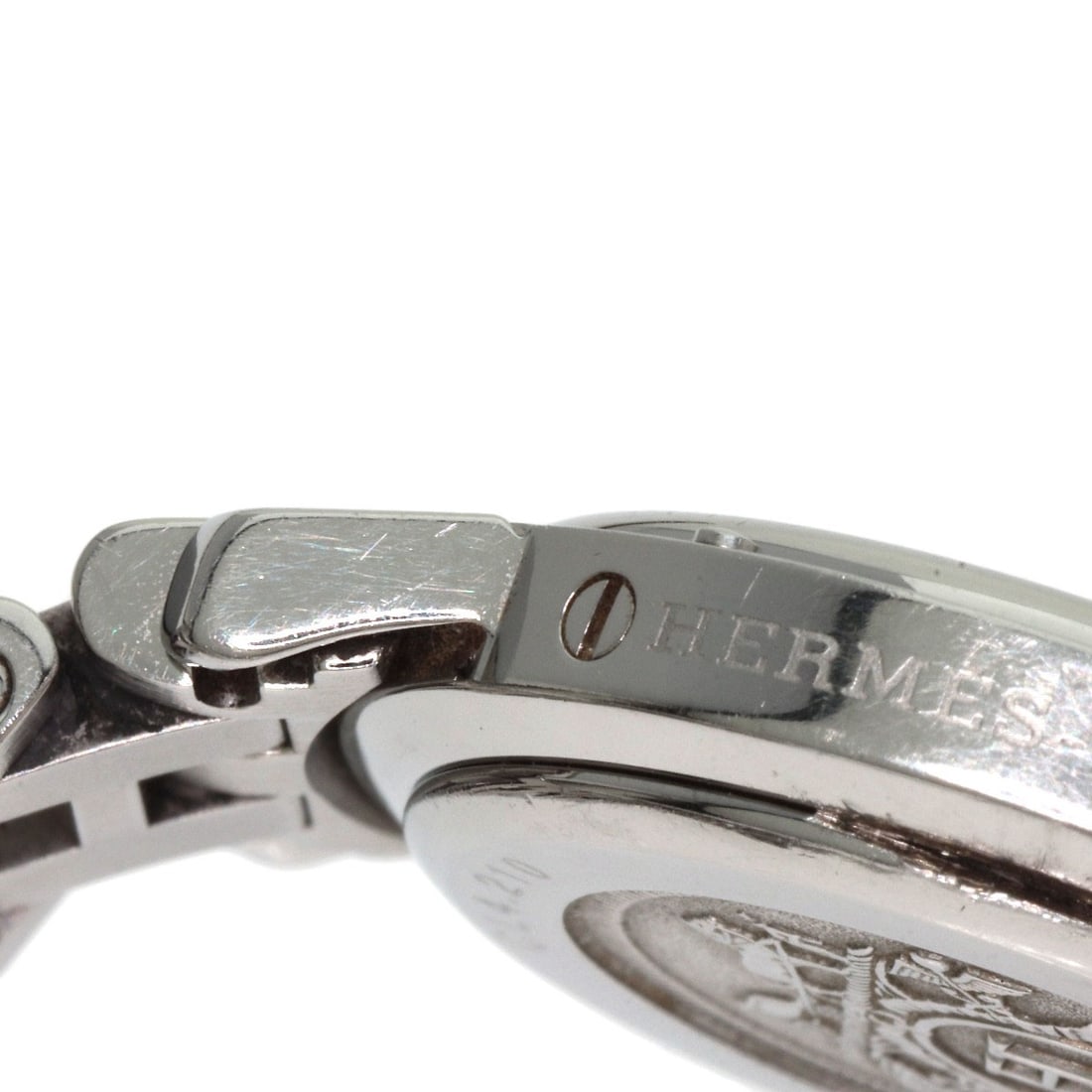 Steel HERMES Clipper Watches CL4.210 Stainless Steel/ Stainless - 14