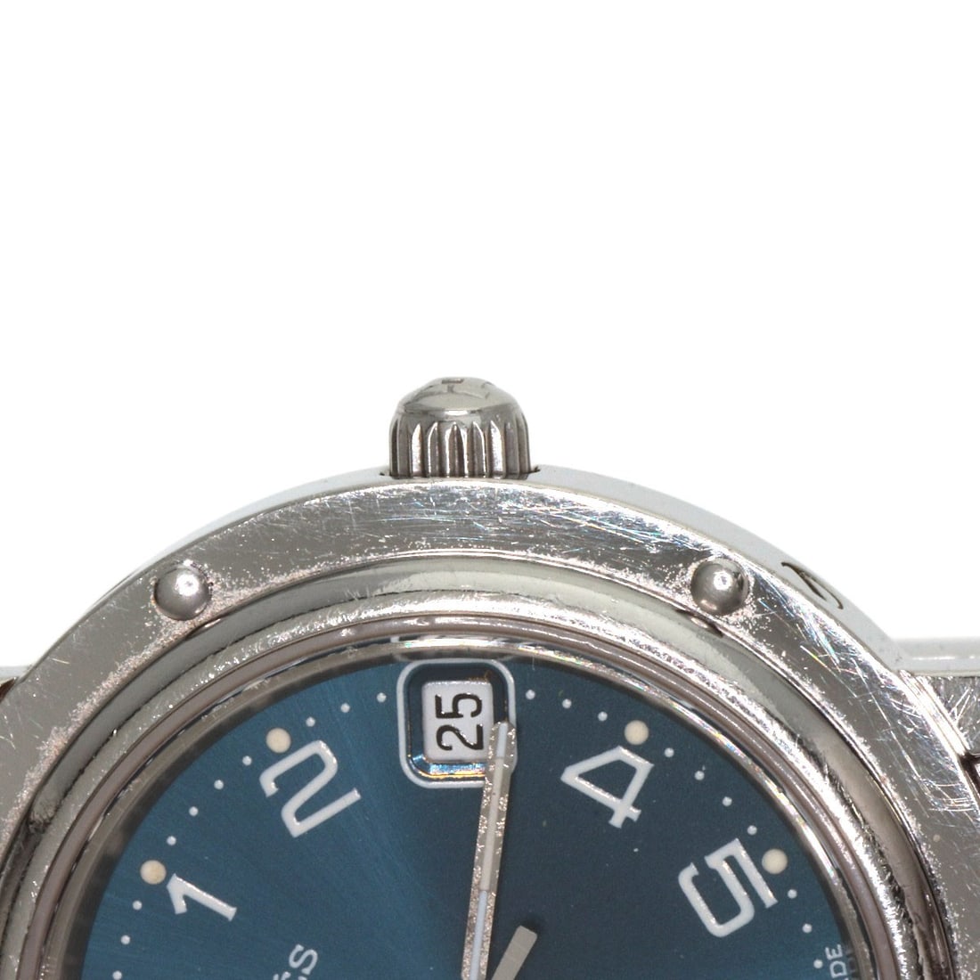 Steel HERMES Clipper Watches CL4.210 Stainless Steel/ Stainless - 17