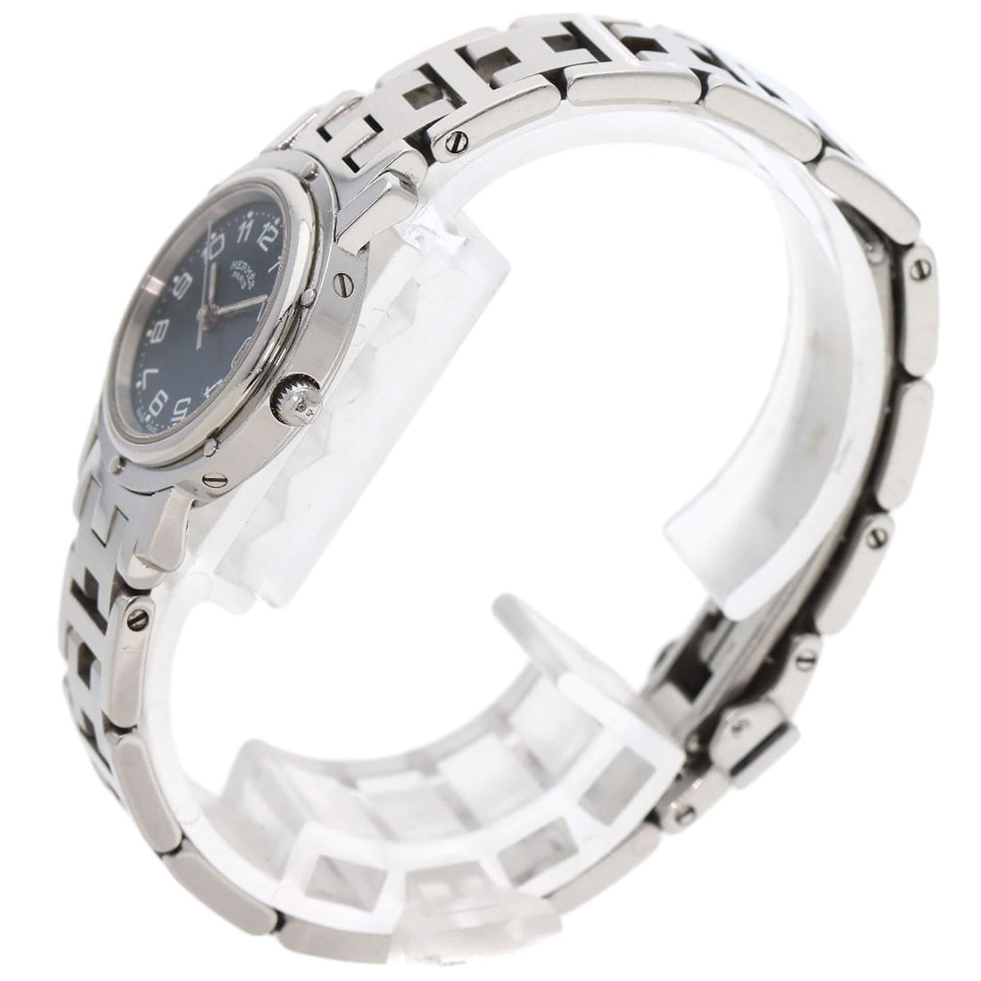 Steel HERMES Clipper Watches CL4.210 Stainless Steel/ Stainless - 2