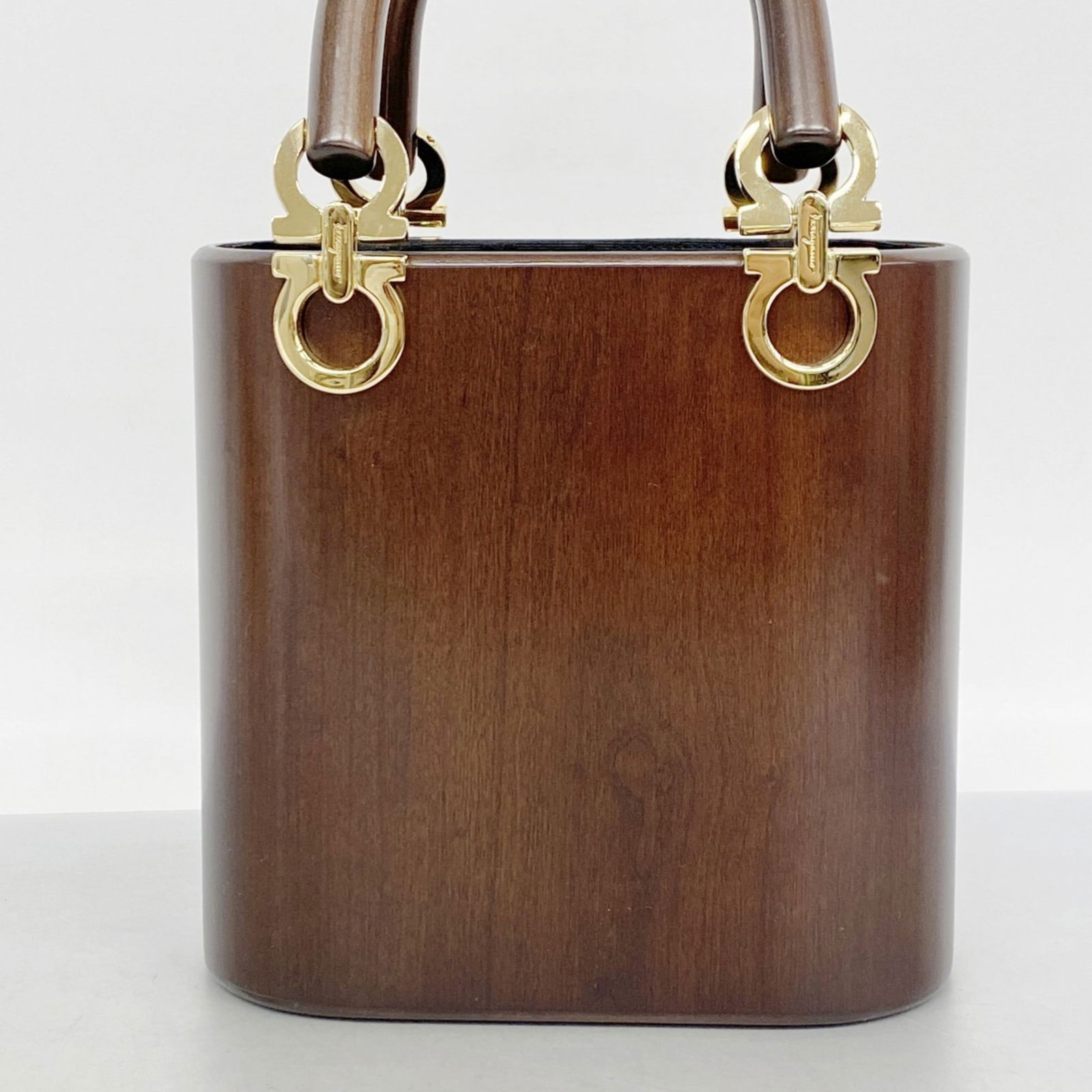 Wood Salvatore Ferragamo Handbag - 11