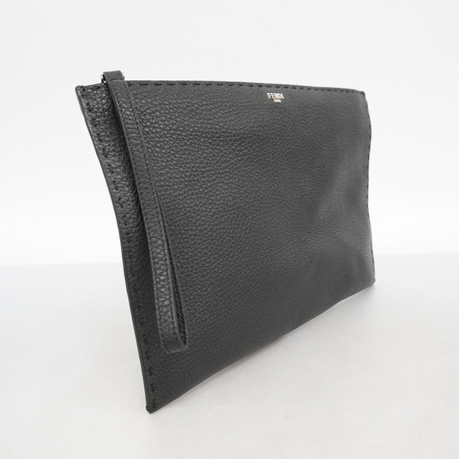 Leather Fendi Clutch Bag - 2