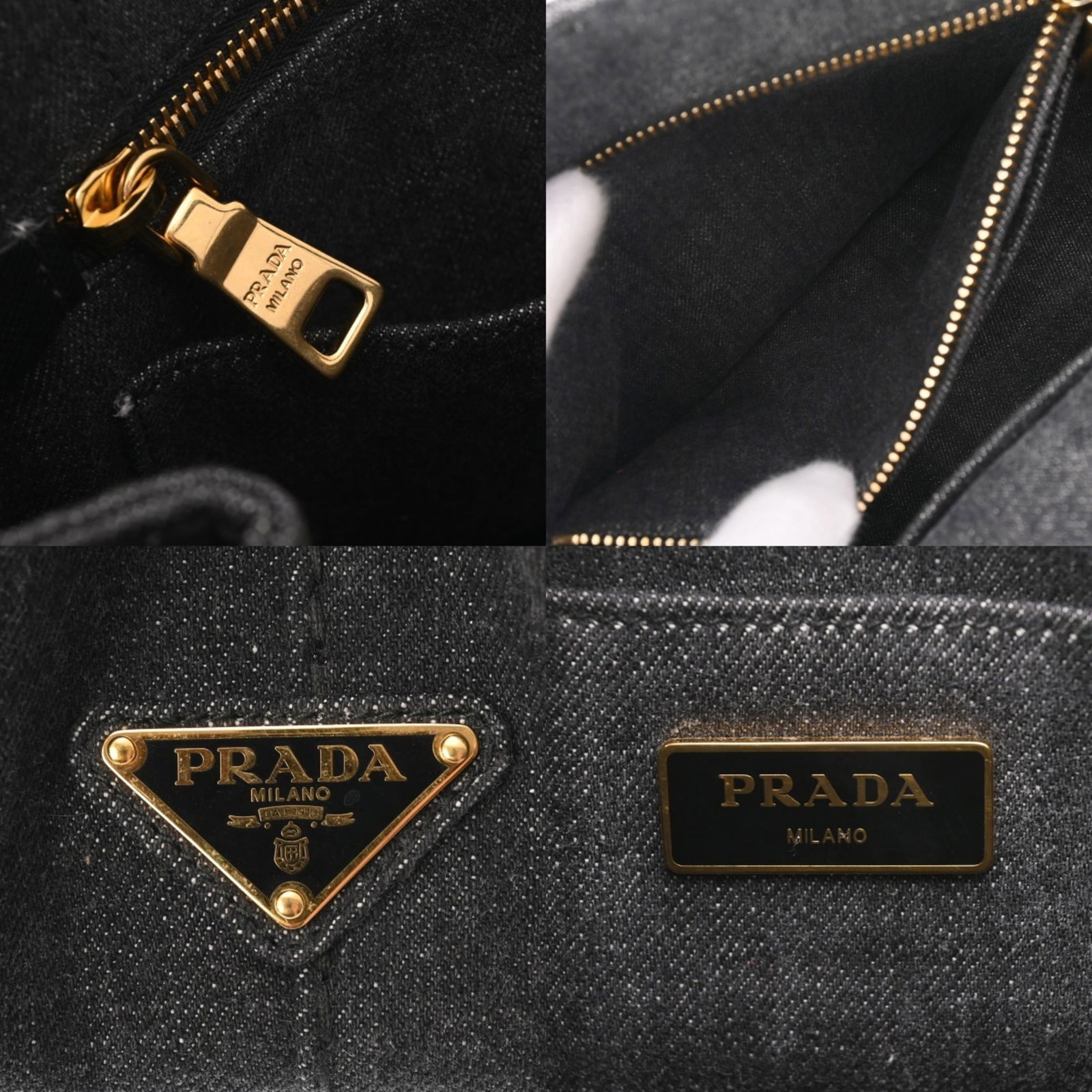 Denim Prada Handbag - 10