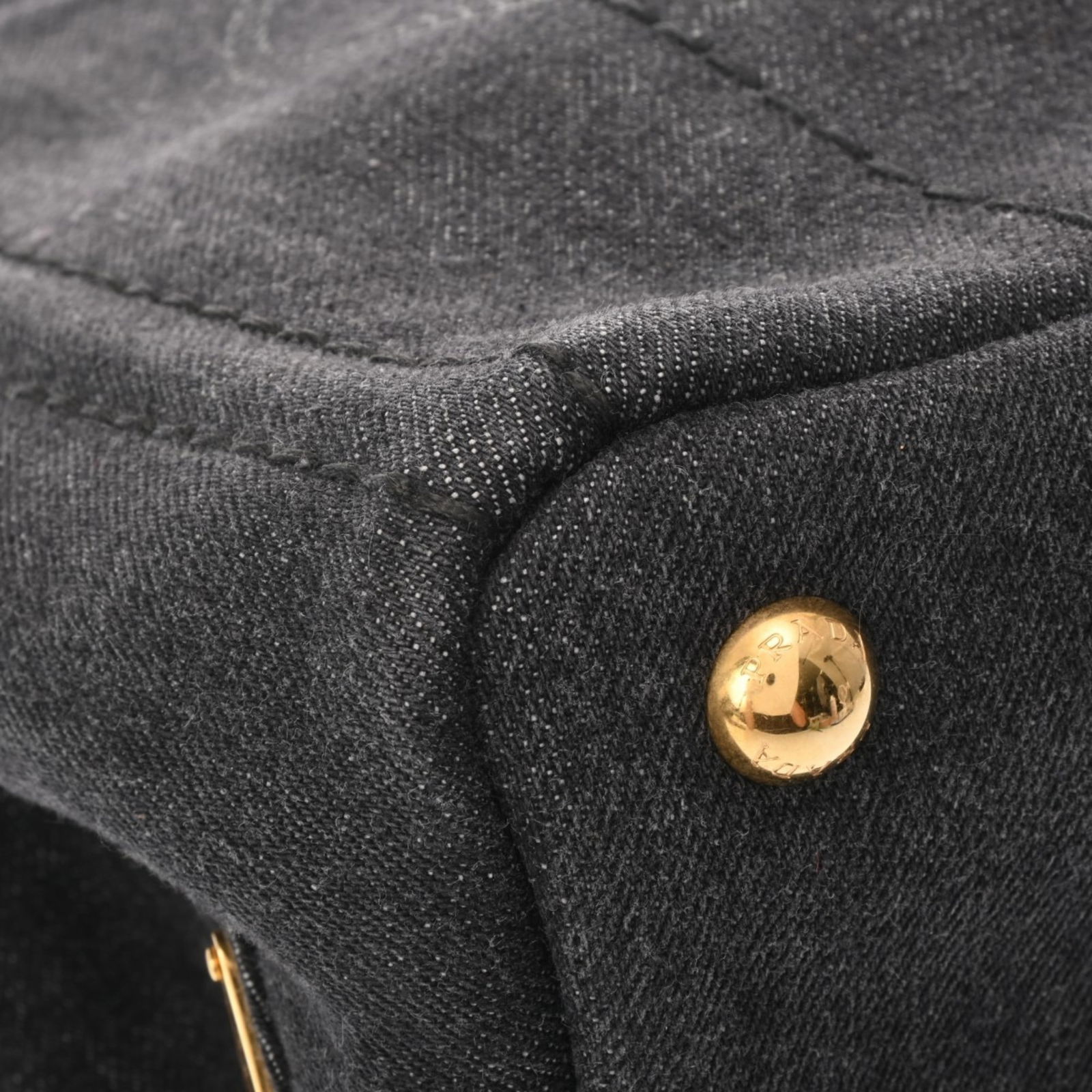 Denim Prada Handbag - 7