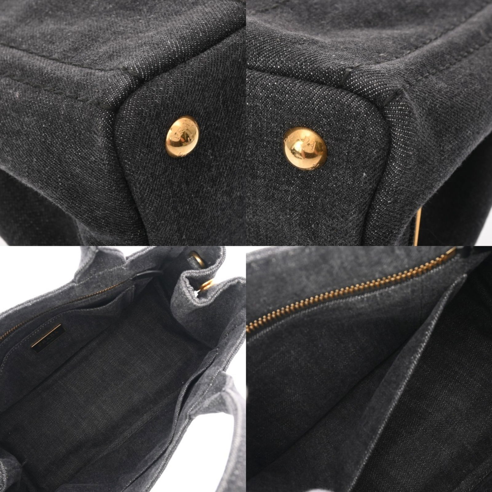 Denim Prada Handbag - 9