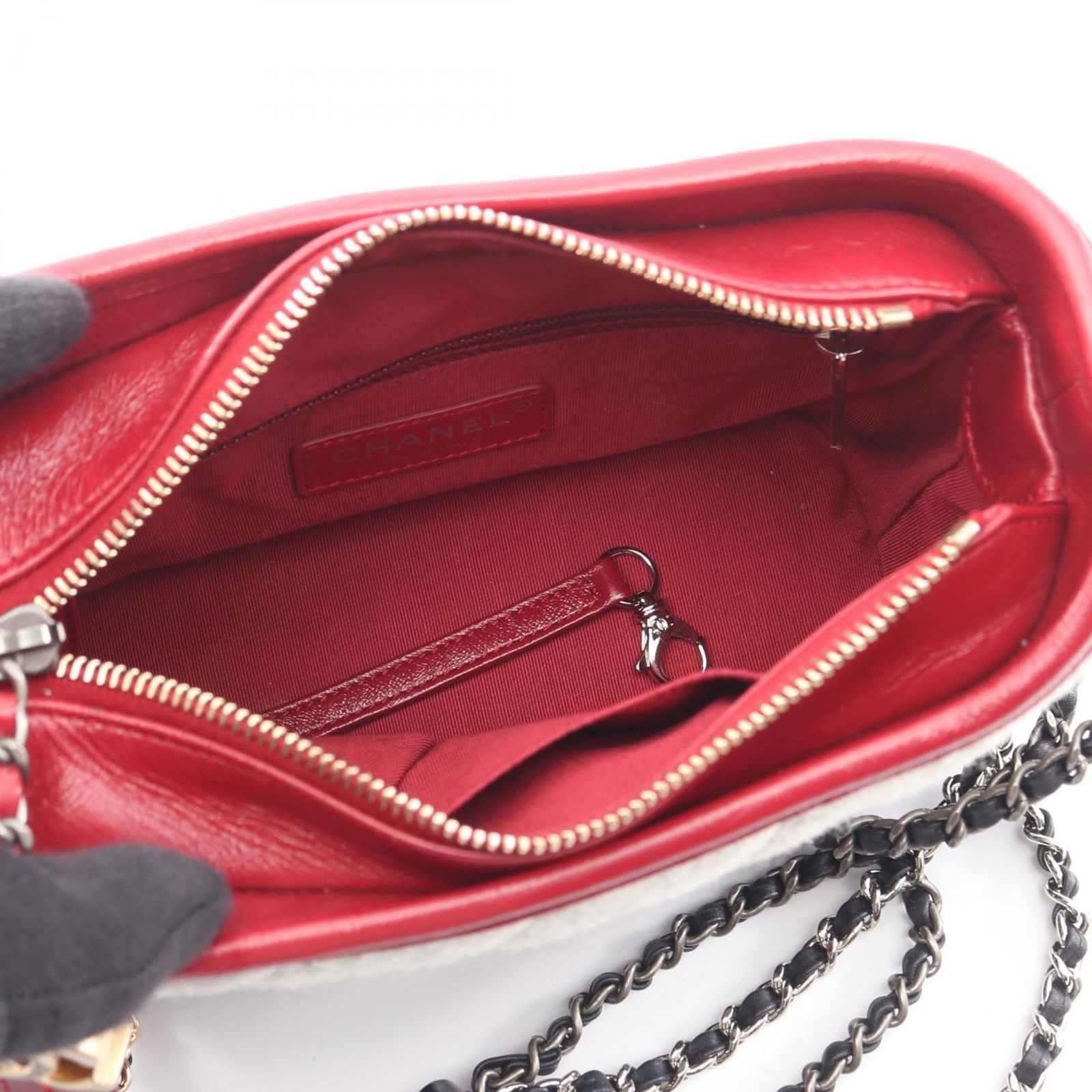 Leather - Chanel Shoulder Bag Wool - 3