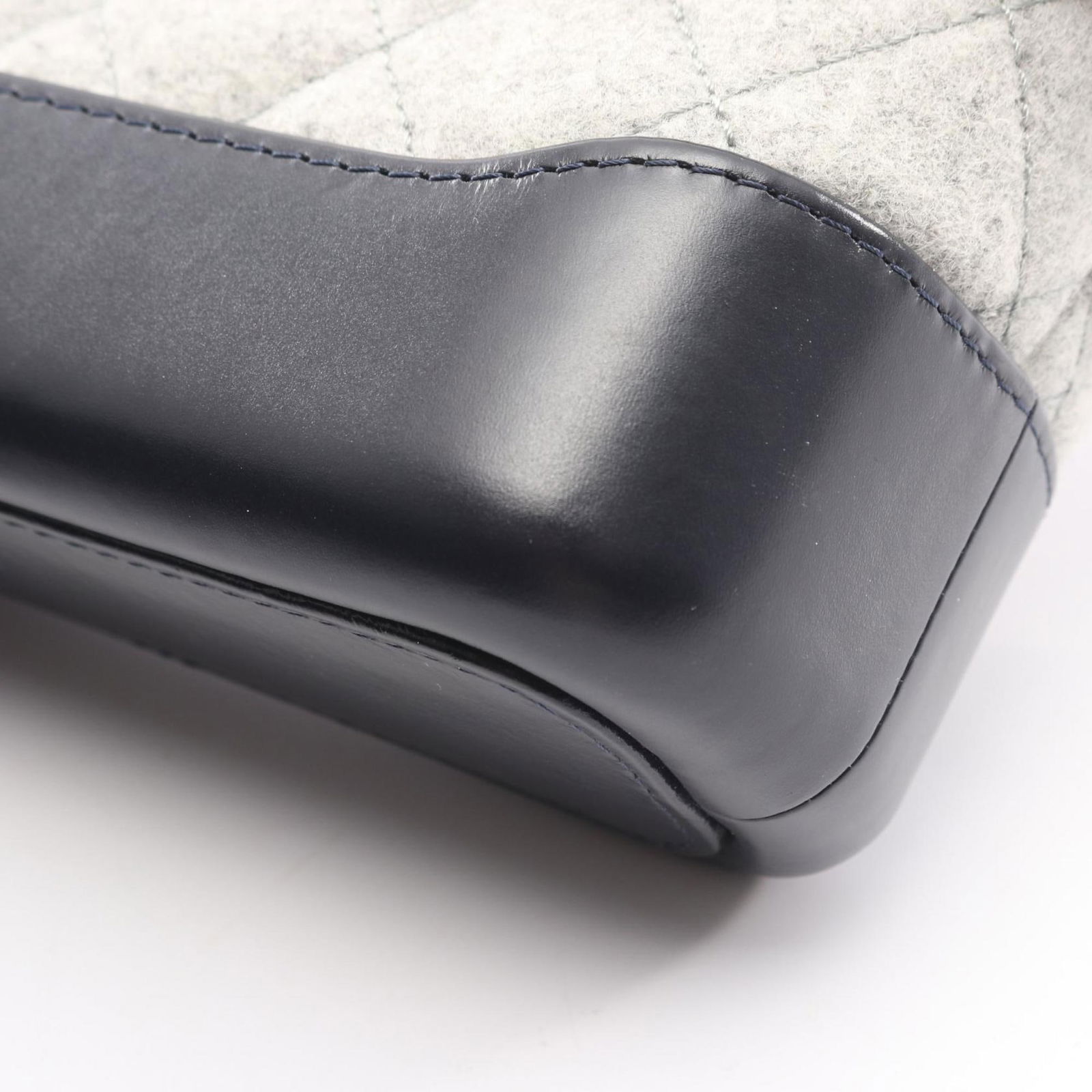 Leather - Chanel Shoulder Bag Wool - 6