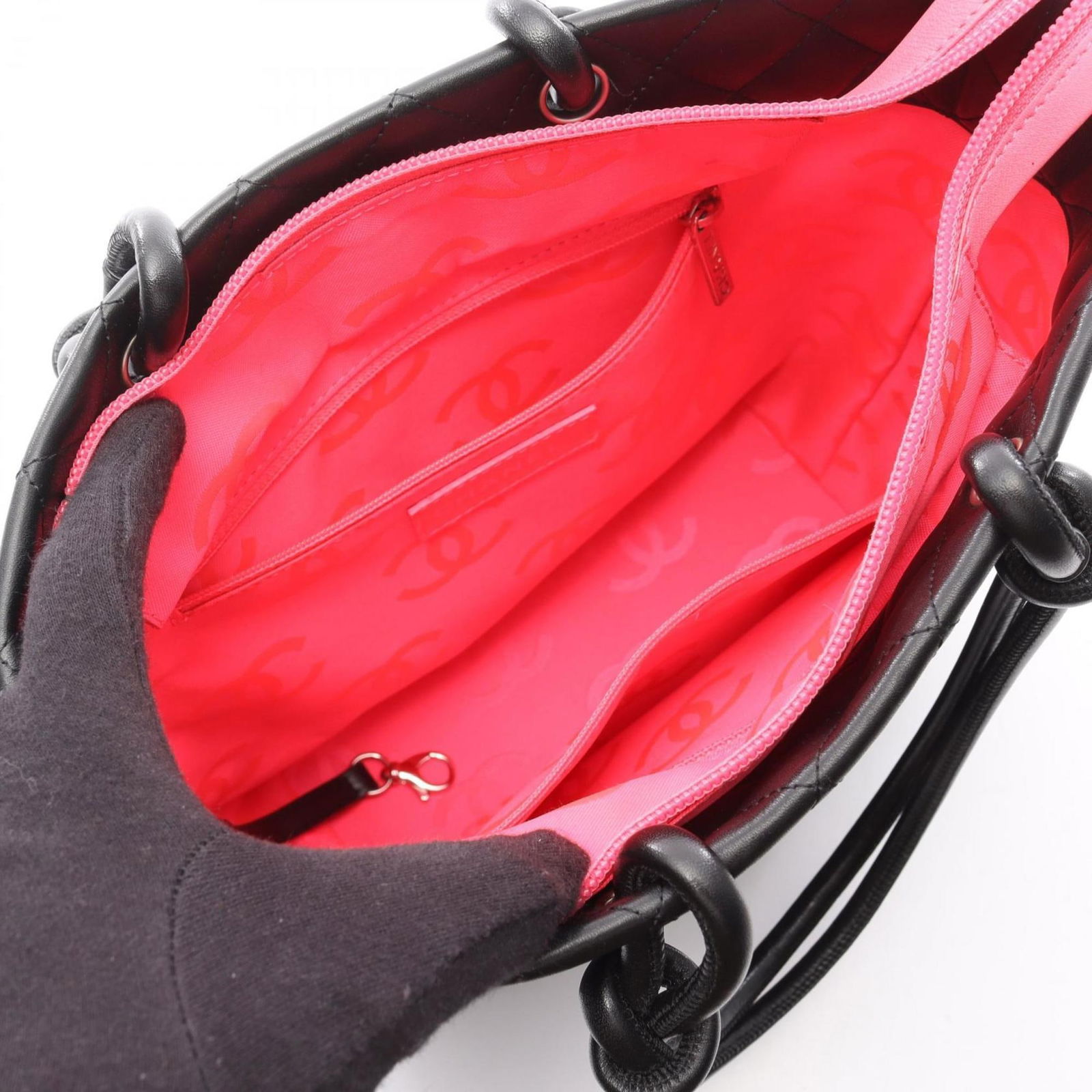 Leather - Chanel Tote Bag Patent Leather - 3