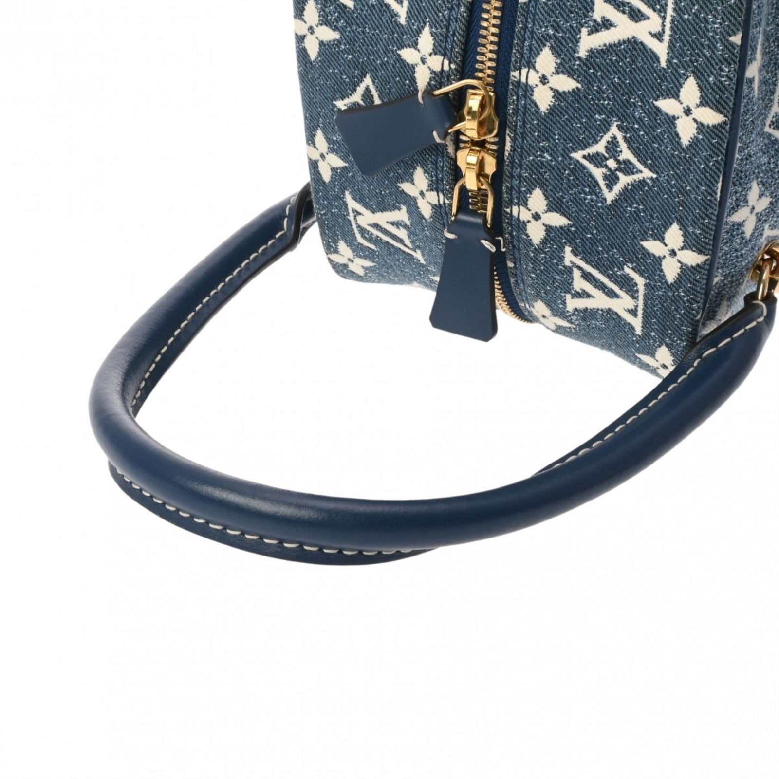 Denim - Louis Vuitton Handbag Monogram - Jacquard - 4