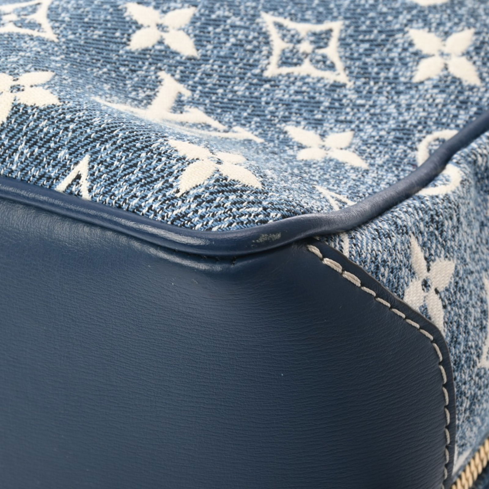 Denim - Louis Vuitton Handbag Monogram - Jacquard - 8