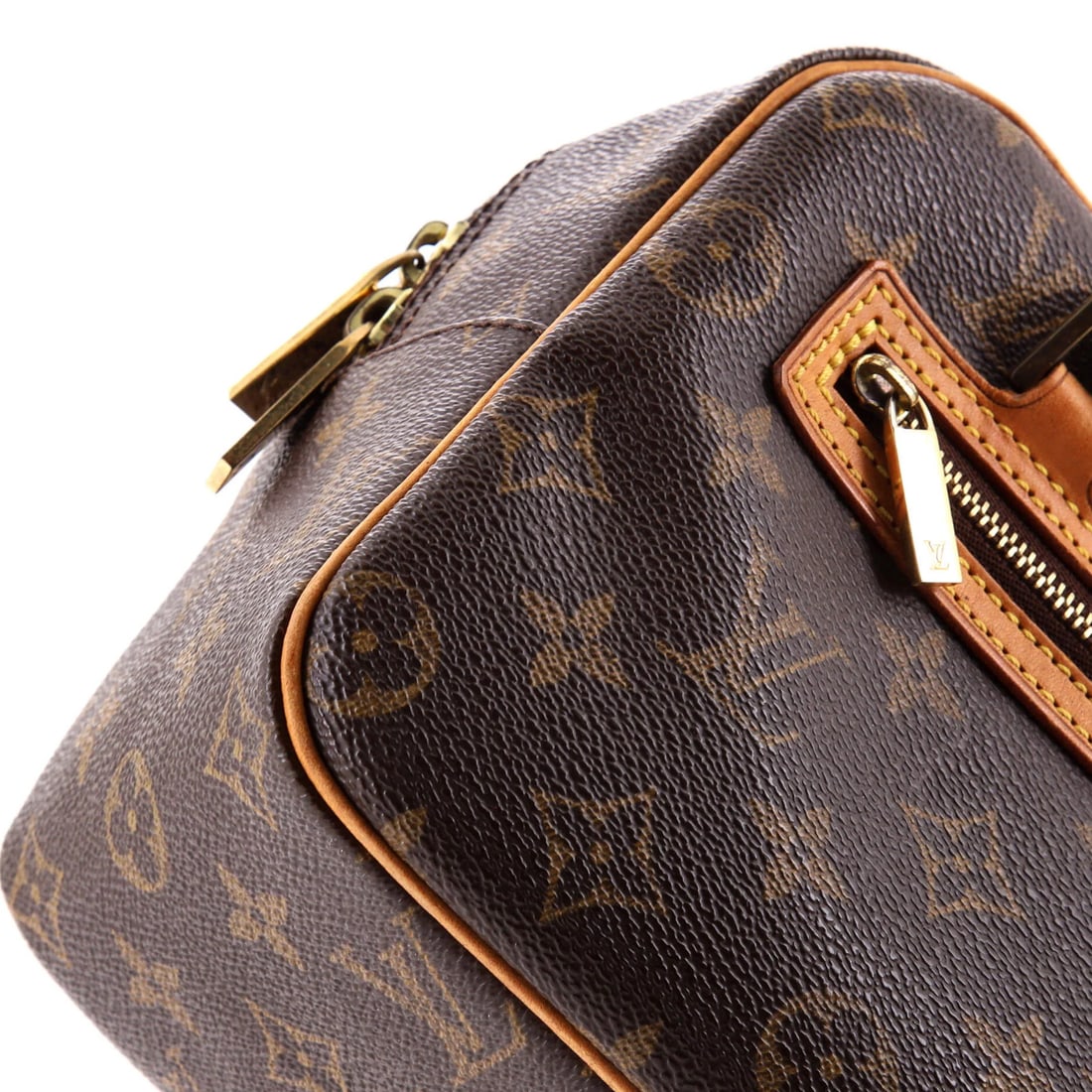 MM Louis Vuitton Cite Handbag Monogram Canvas - 6