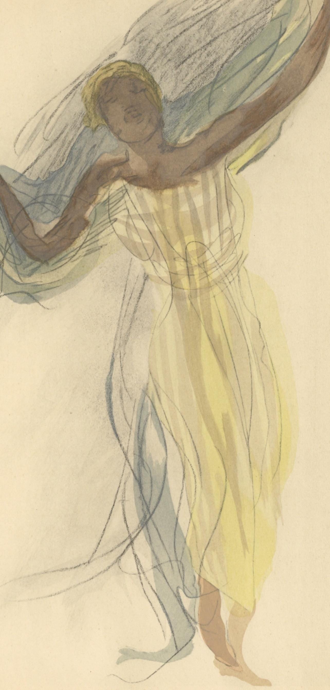 Lithograph - Auguste Rodin - Composition - La Varende - Rodin - 2