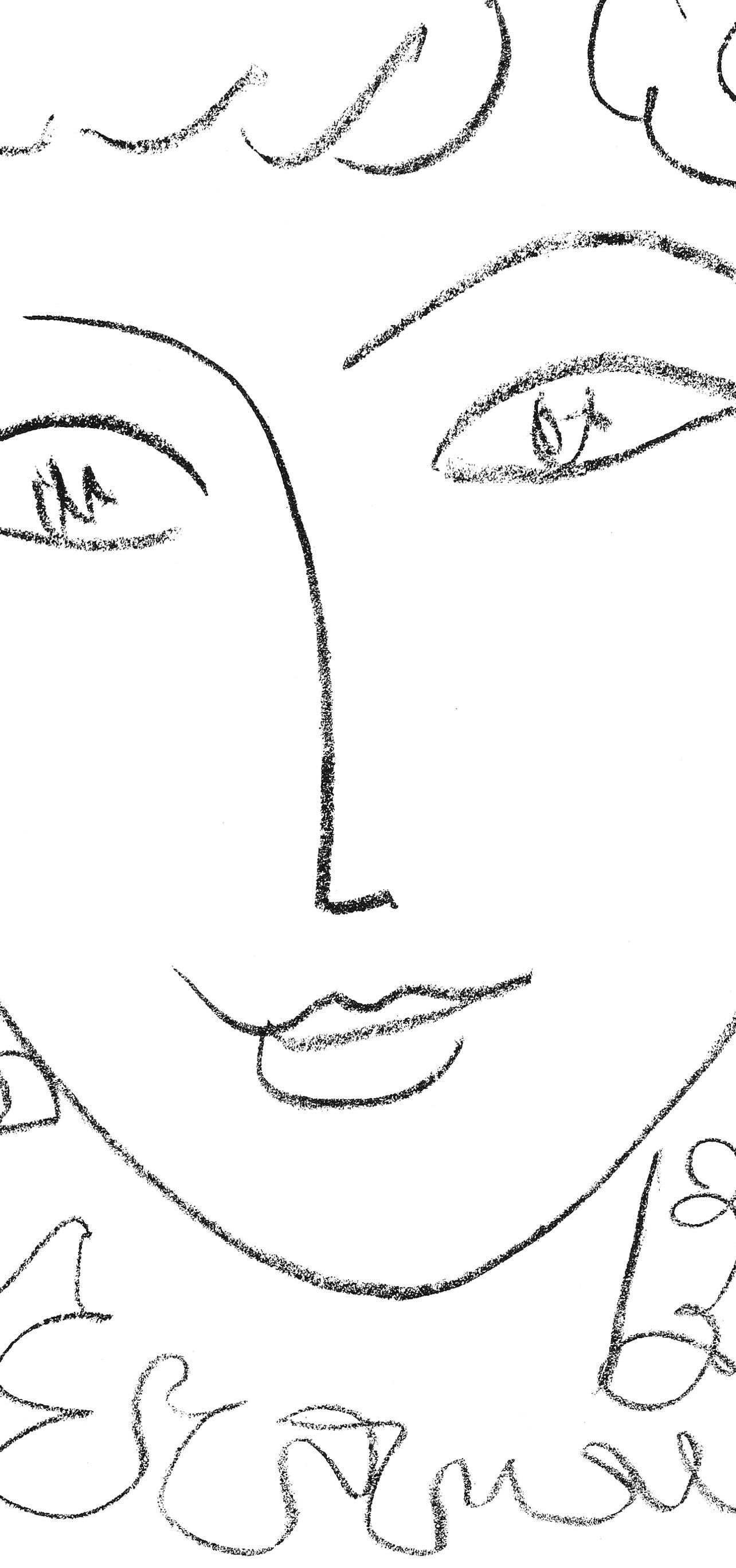 Lithograph - Henri Matisse - La Pompadour (Duthuit 670) - Portraits par Henri Matisse - 2