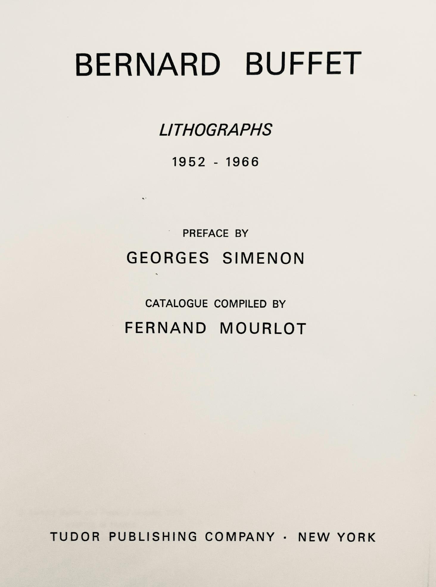 Lithograph - Bernard Buffet - Les deux oiseaux - Lithographs 1952-1966 - 5