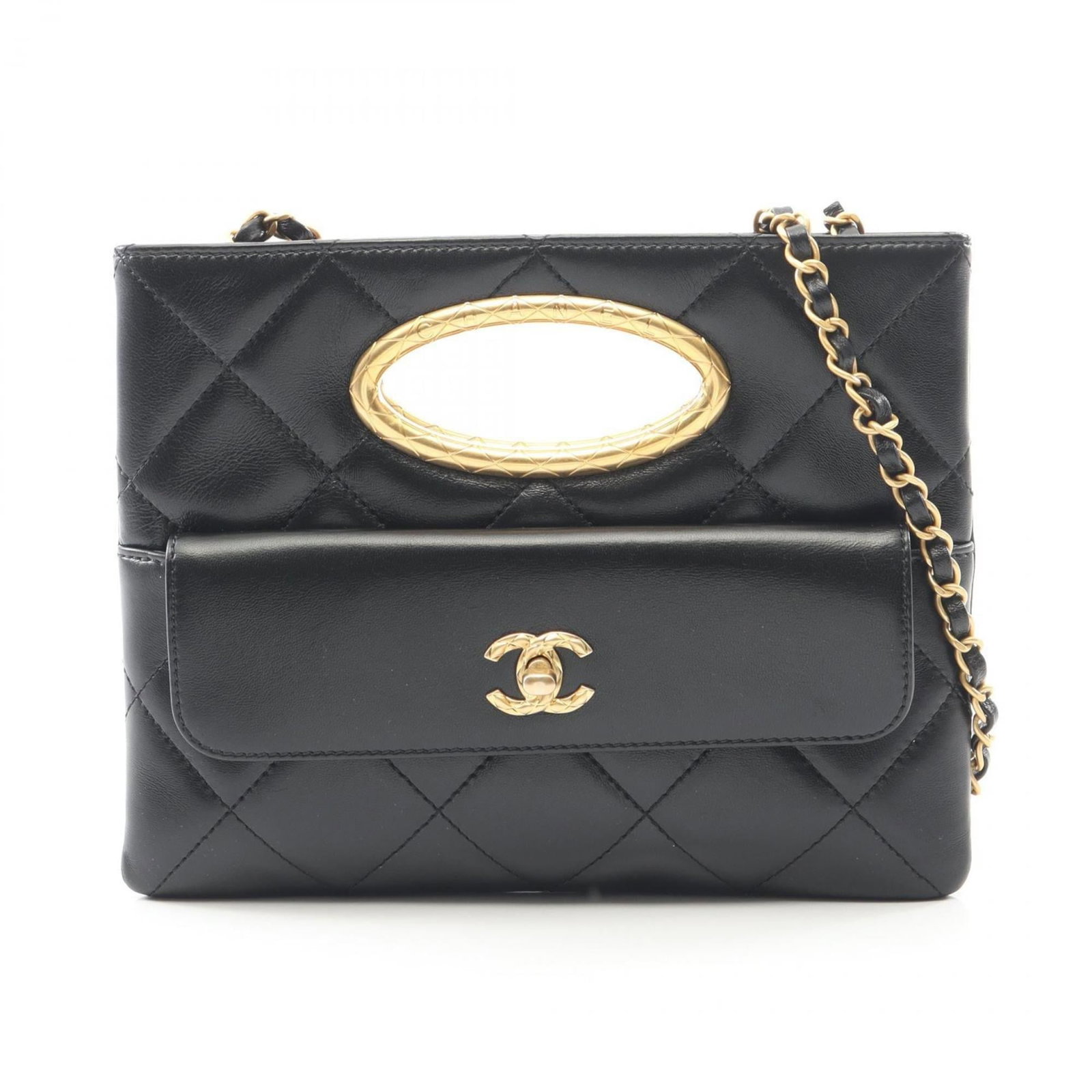 Leather Chanel Shoulder Bag: Leather Chanel Shoulder Bag This listing features Leather Chanel Shoulder Bag. Item specifics are provided below. Item Specifics: Brand: Chanel Type: Shoulder Bag Material: Leather Leather/Fur Type: L