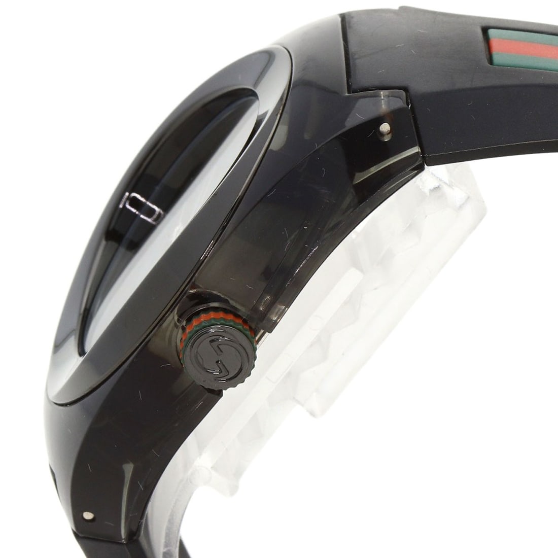 Rubber GUCCI SYNC Sherry Line Watches 137.1 Stainless Steel/ - 5