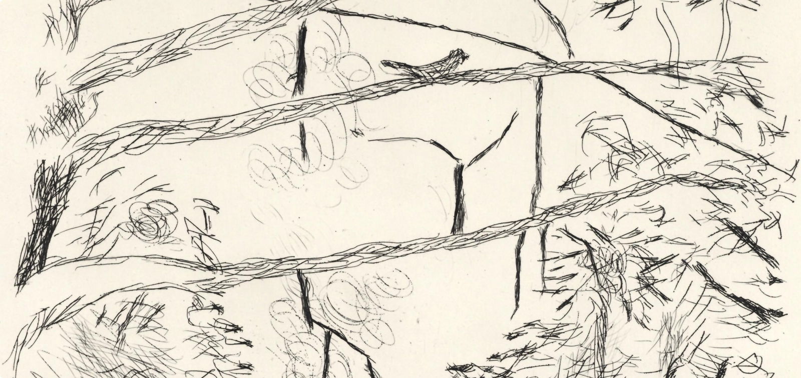 Etching - Pierre Bonnard - Le Parc Monceau - A La gloire Paris - 5