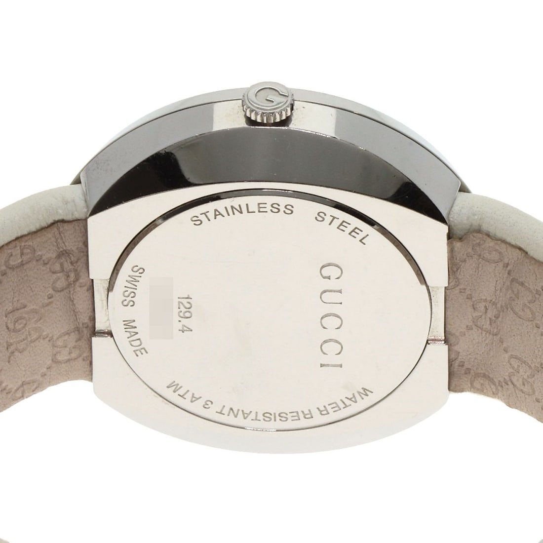 Leather GUCCI You play Watches 129.4 Stainless Steel/ - 7