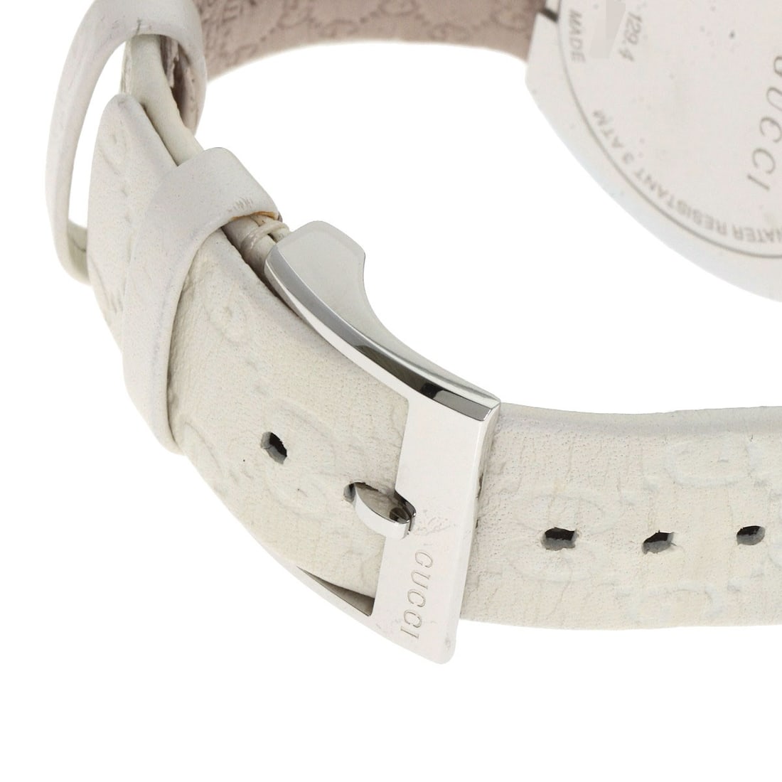 Leather GUCCI You play Watches 129.4 Stainless Steel/ - 8