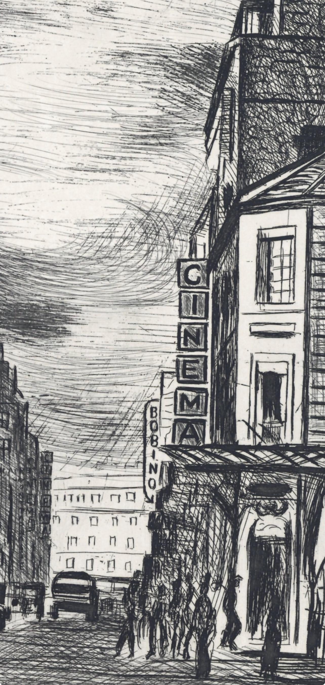 Etching - Mose Kisling - Montparnasse - A La gloire Paris - 5