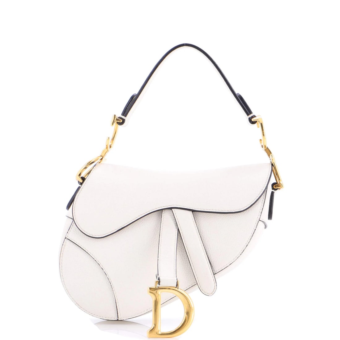 Mini Christian Dior Saddle Handbag Leather (1 of 8)