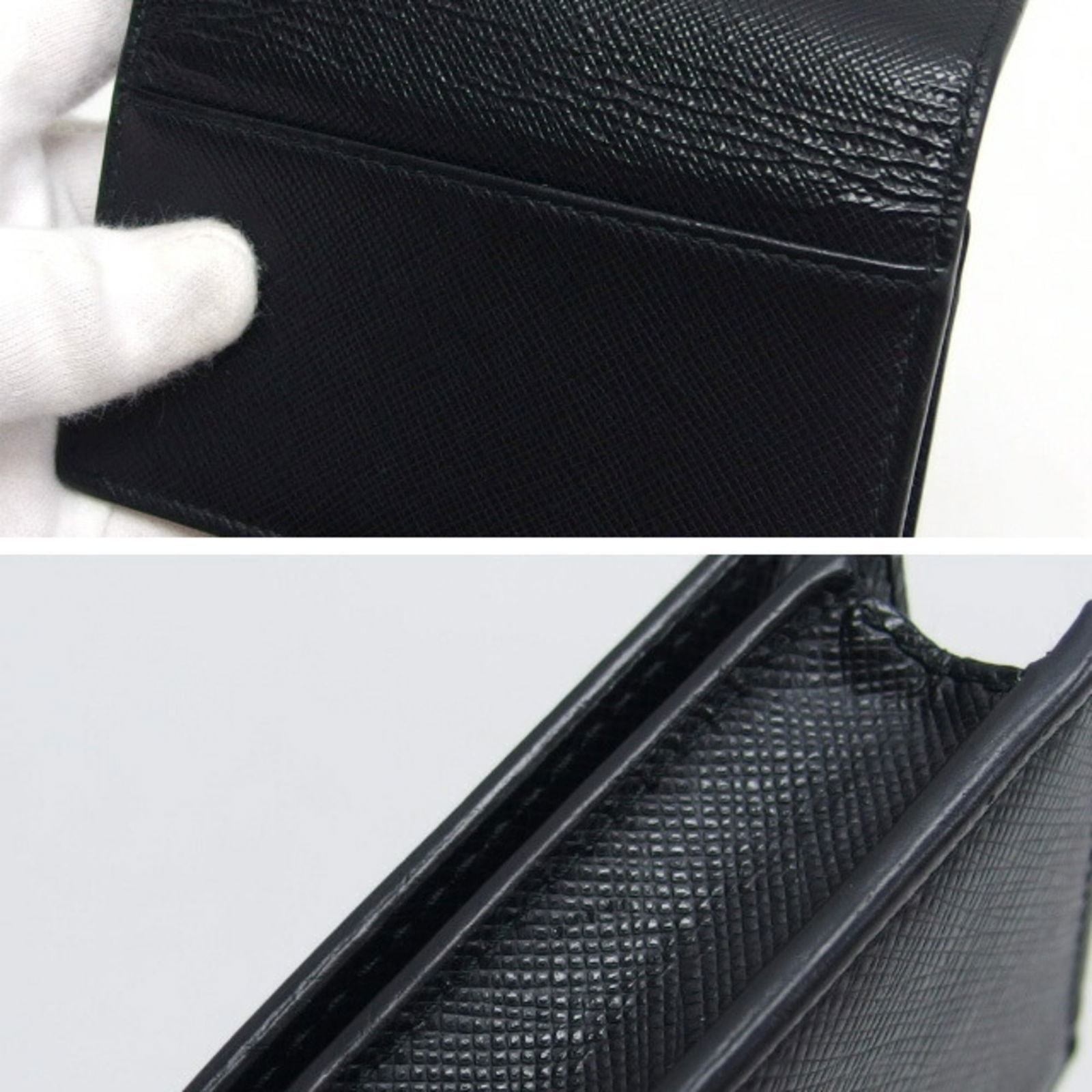 Leather Prada Card Case - 7