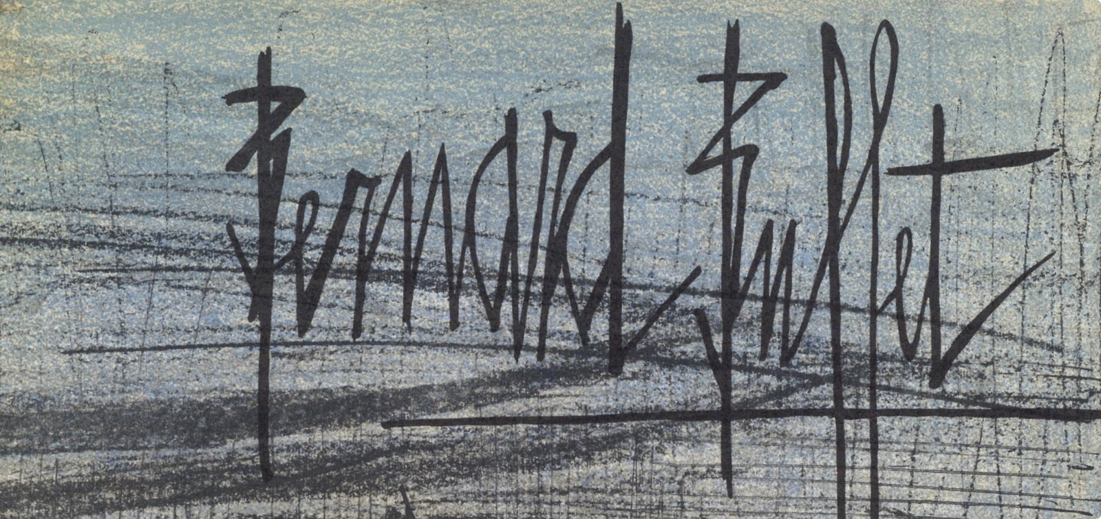 Lithograph - Bernard Buffet - La petite plage - Lithographs 1952-1966 - 4