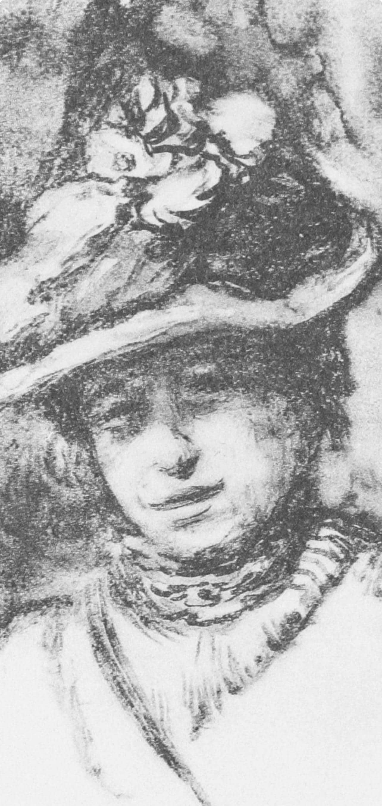 Lithograph - Pierre-Auguste Renoir - Portrait de Jeanne Baudot - Les Lithographies de Renoir - 2