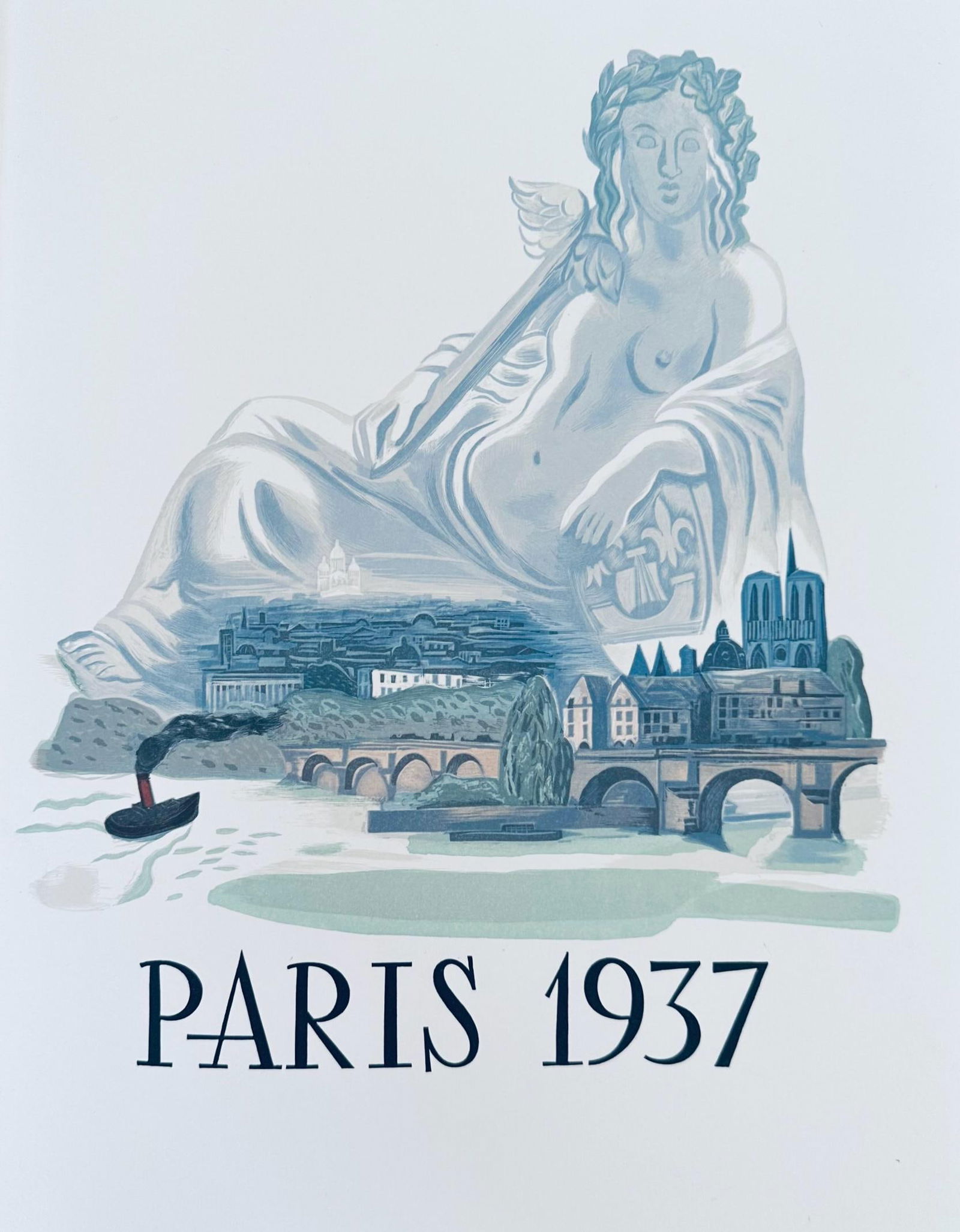 Etching - Marcel Gromaire - Petit-Montroug - A La gloire Paris - 7