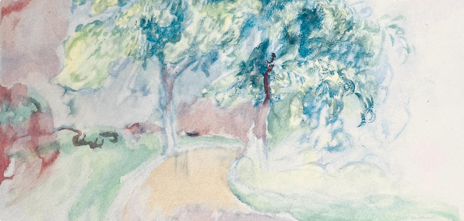 Lithograph - Pierre-Auguste Renoir - Composition - Seize Aquarelles et Sanguines de Renoir - 3