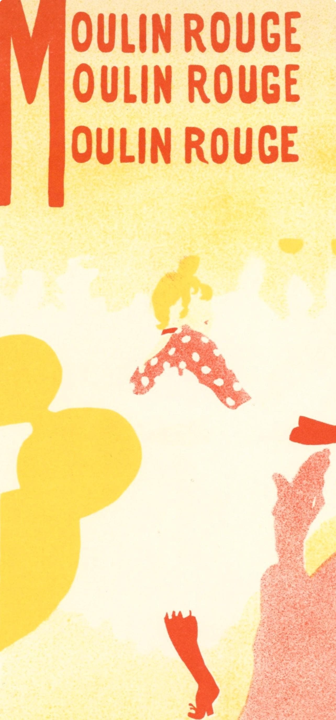 Lithograph - Henri de Toulouse-Lautrec - Moulin Rouge - La Goulue - dcomposition - Les Affiches De - 4